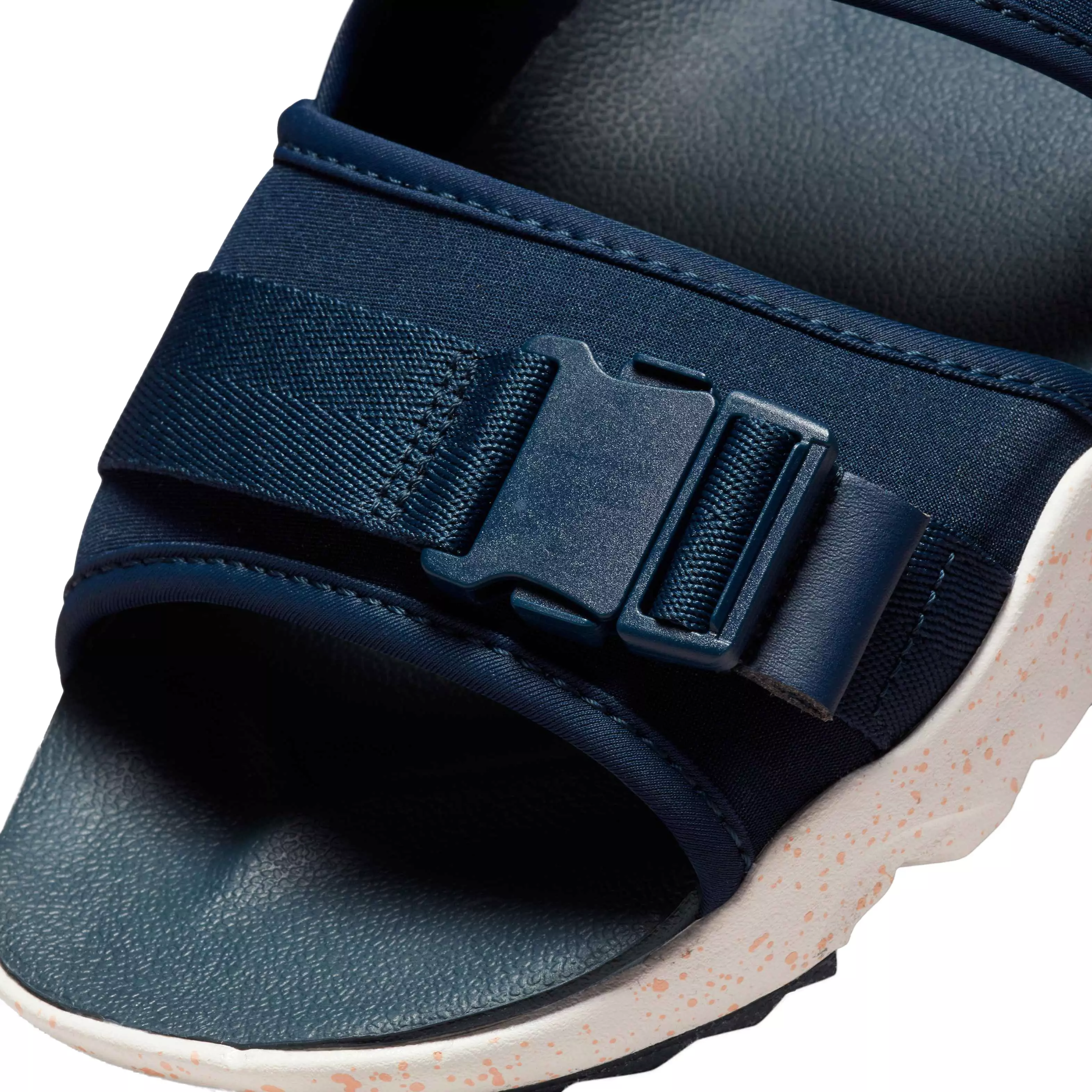 Nike Canyon "Armory Navy/Chile Red/Light Cognac" Men's Sandal - BLUE