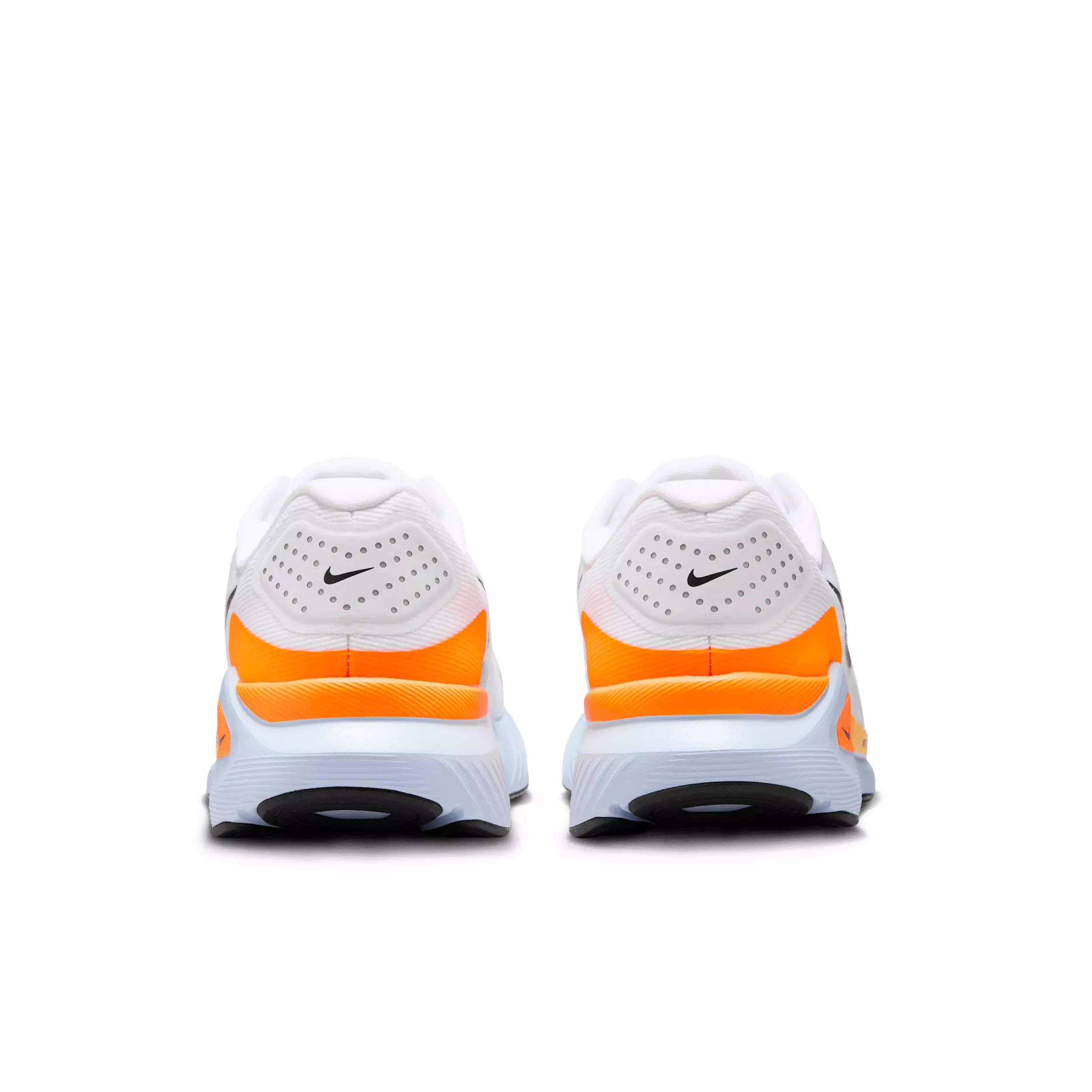 Nike Structure 26 "White/Hydrogen Blue/Total Orange/Black" Men's Running Shoe - WHITE/BLUE/ORANGE/BLACK