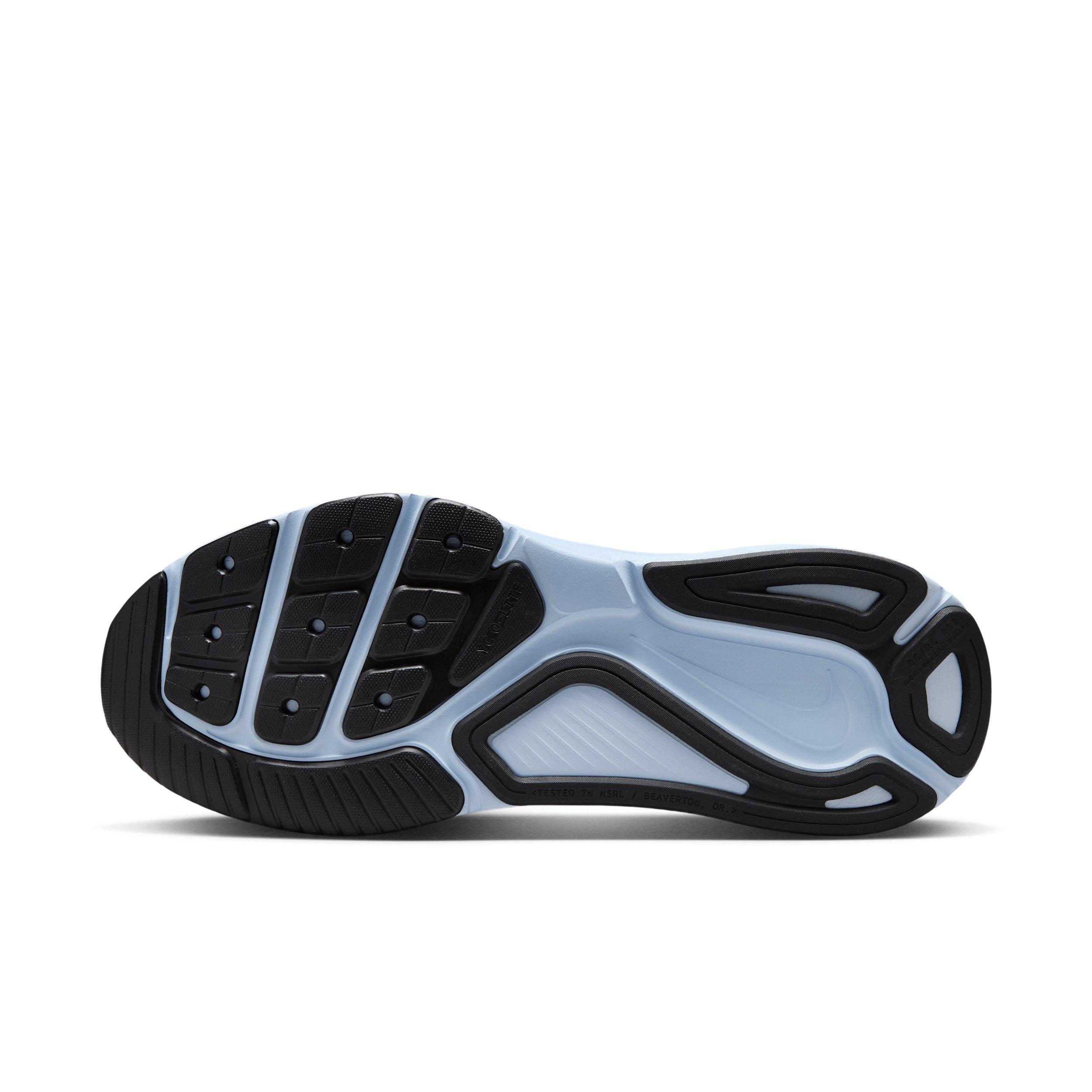 Nike Structure 26 "White/Hydrogen Blue/Total Orange/Black" Men's Running Shoe - WHITE/BLUE/ORANGE/BLACK Thumbnail View 6