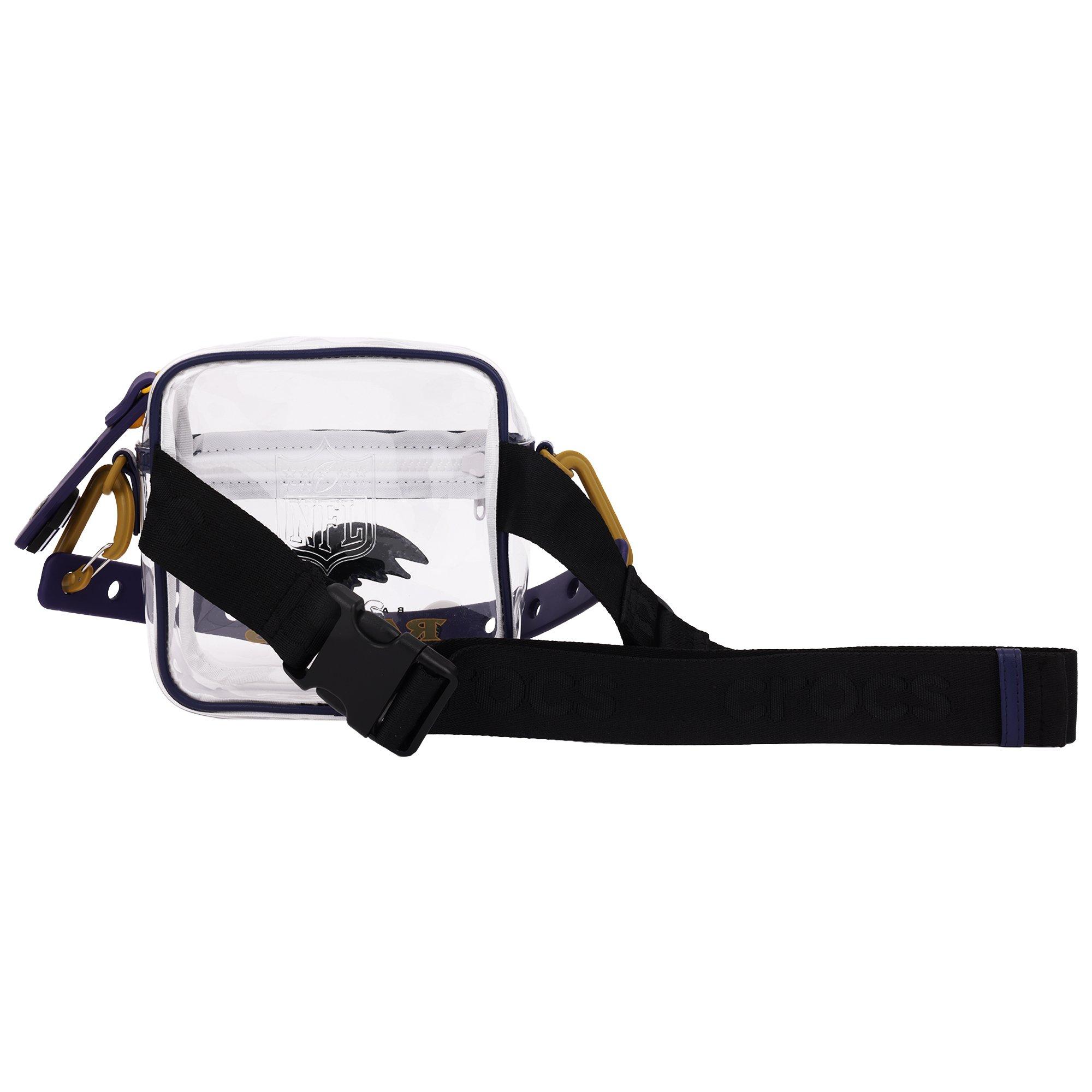 Crocs x NFL Baltimore Ravens Stadium Bag - PURPLE/YELLOW