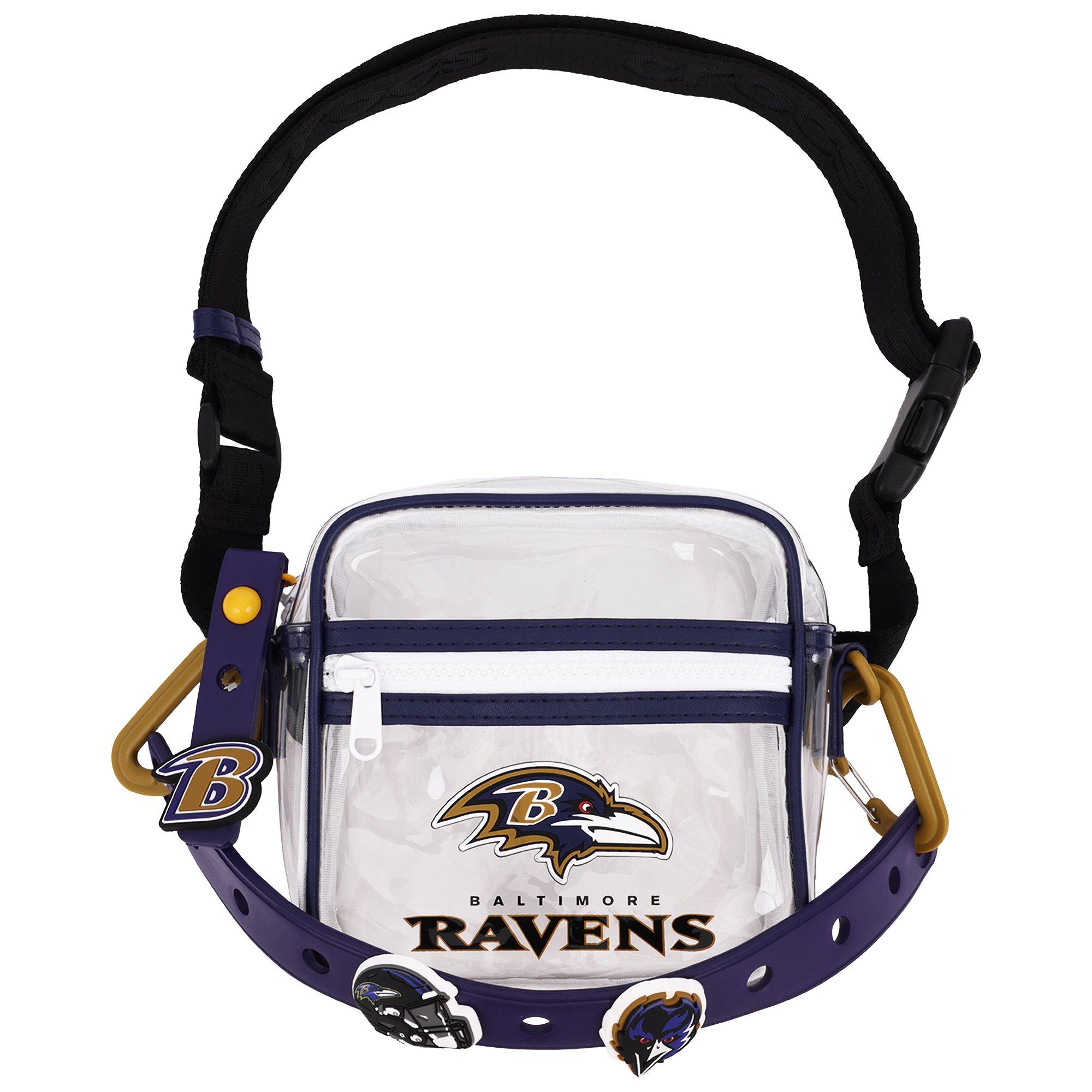 Crocs x NFL Baltimore Ravens Stadium Bag - PURPLE/YELLOW