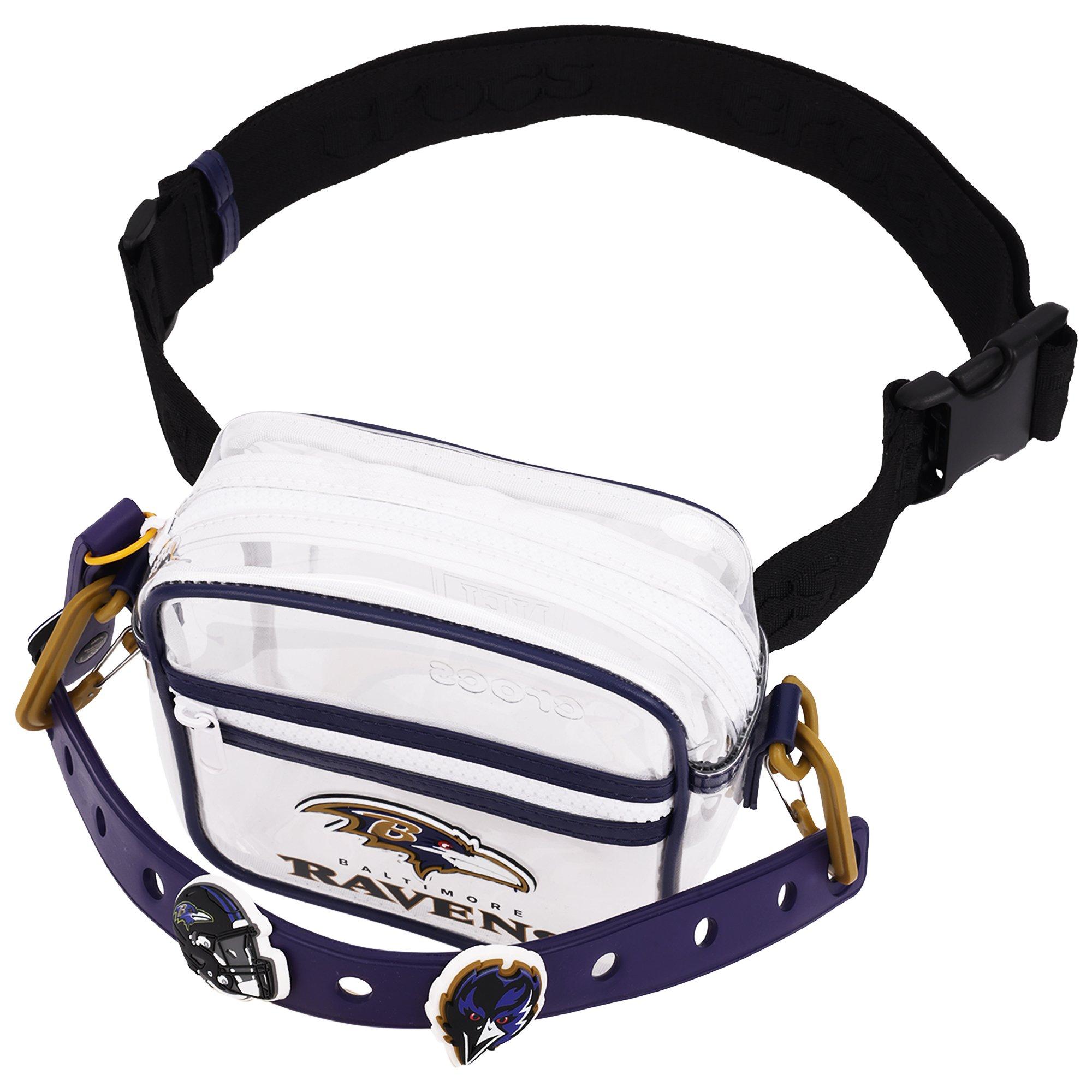 Crocs x NFL Baltimore Ravens Stadium Bag - PURPLE/YELLOW