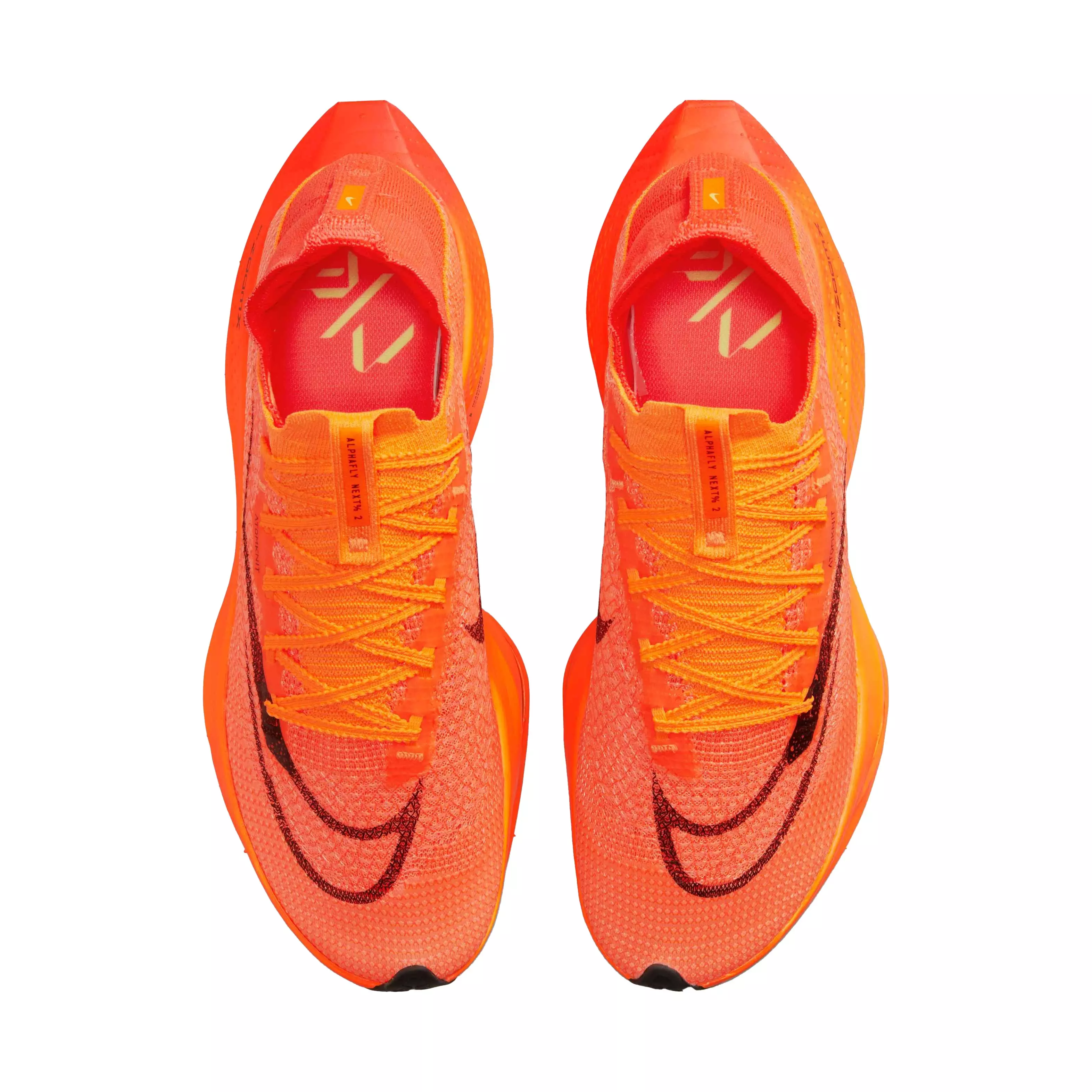 Nike Air Zoom Alphafly NEXT% 2 "Total Orange/Black/Bright Crimson" Men's Running Shoe - ORANGE