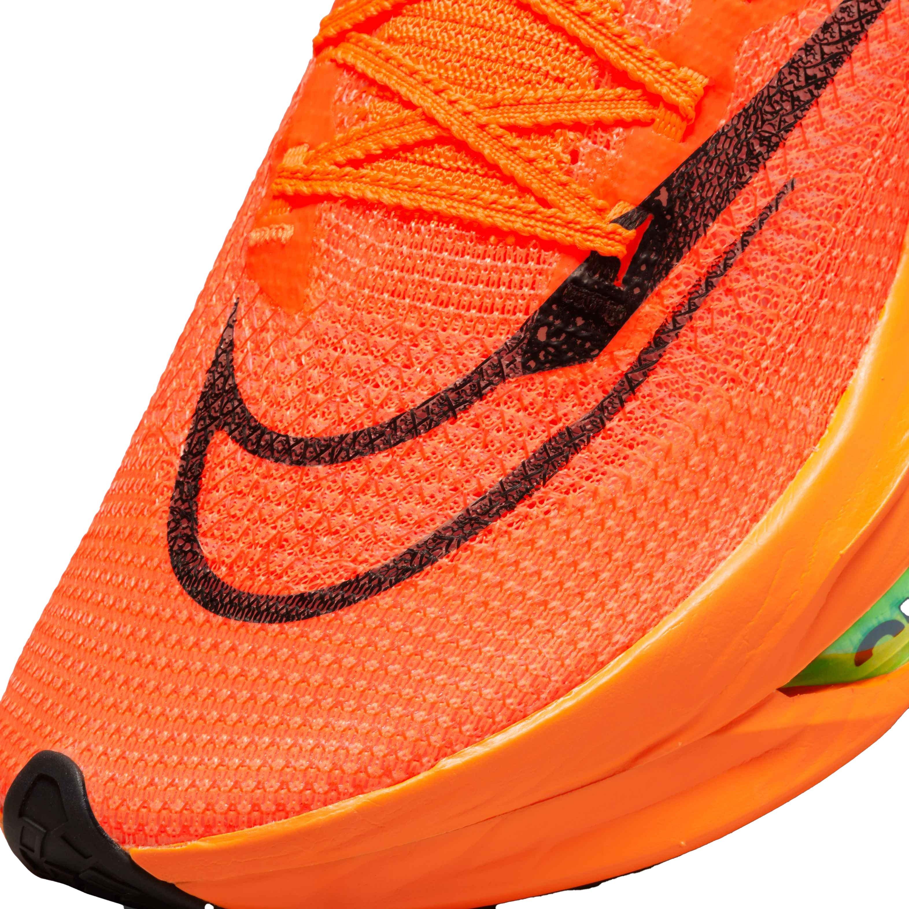Nike Air Zoom Alphafly NEXT% 2 "Total Orange/Black/Bright Crimson" Men's Running Shoe - ORANGE Thumbnail View 6