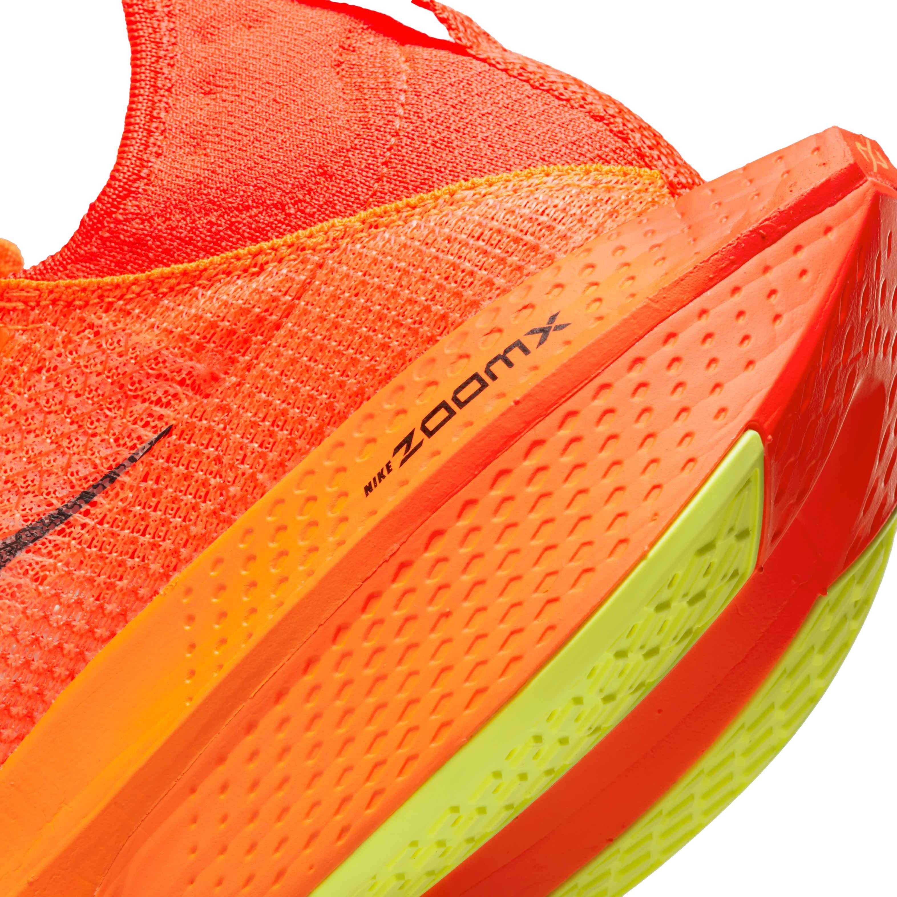 Nike Air Zoom Alphafly NEXT% 2 "Total Orange/Black/Bright Crimson" Men's Running Shoe - ORANGE Thumbnail View 7