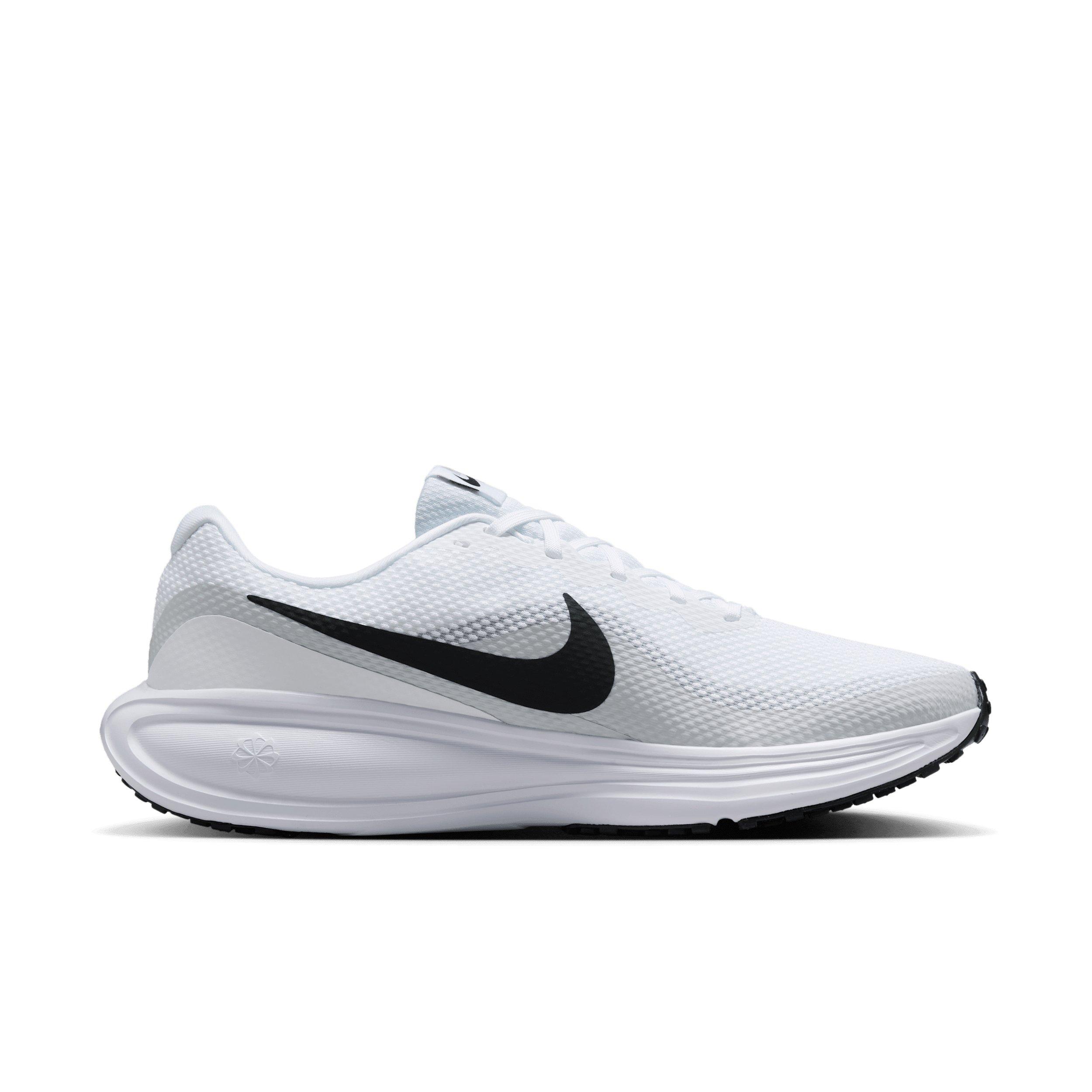 Nike Revolution 8 "White/Pure Platinum/Black" Men's Running Shoe - WHITE/PLATINUM/BLACK Thumbnail View 1