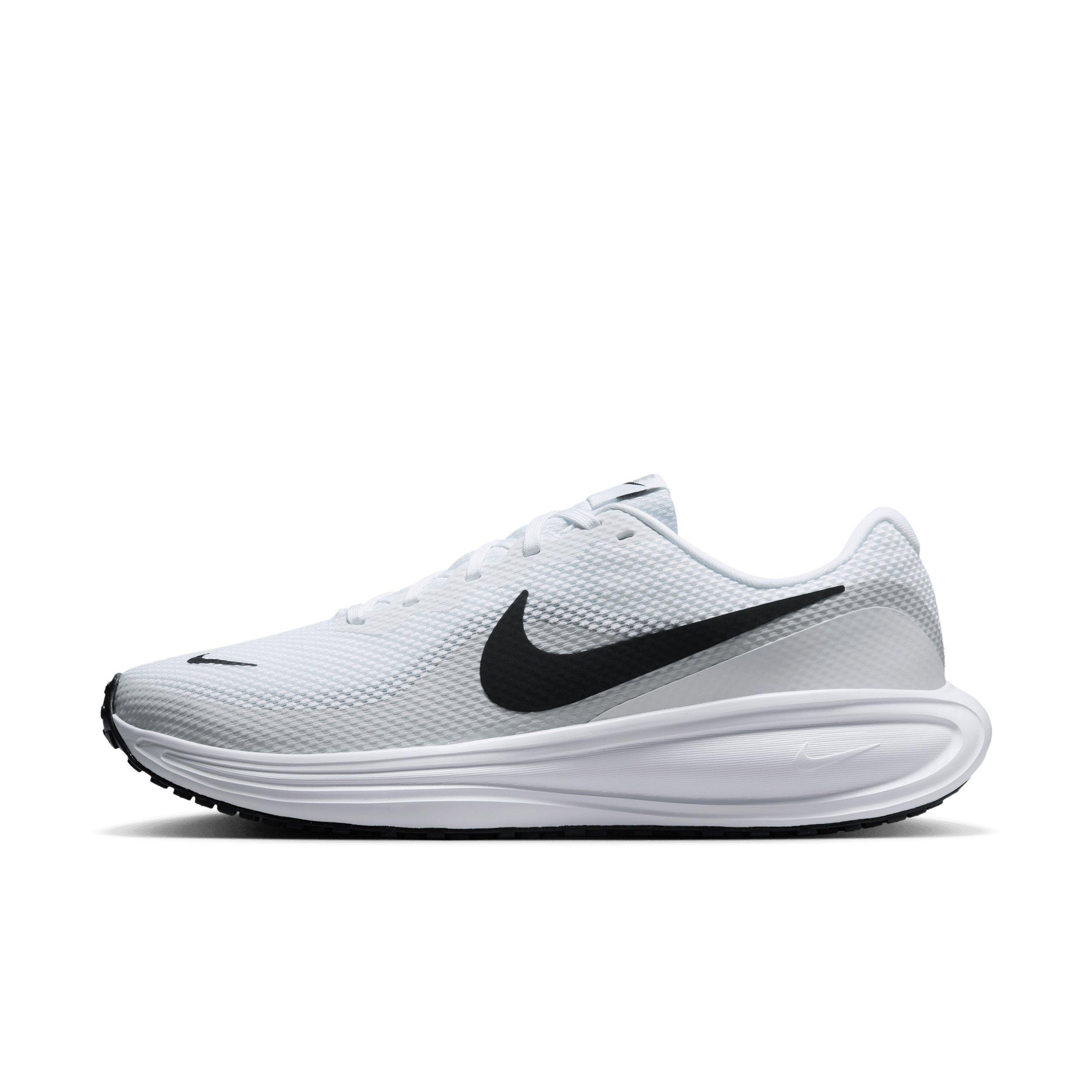 Nike Revolution 8 "White/Pure Platinum/Black" Men's Running Shoe - WHITE/PLATINUM/BLACK Thumbnail View 2