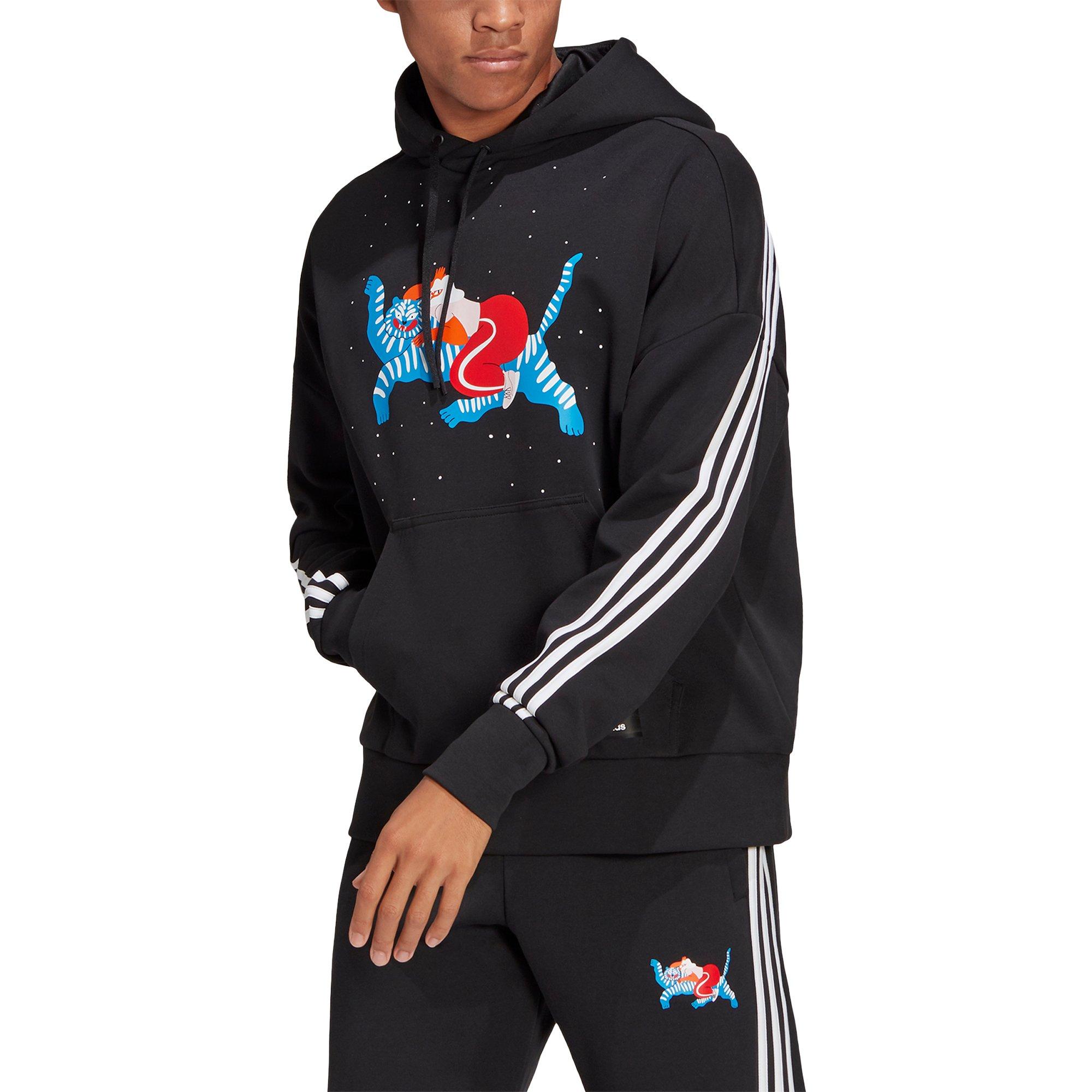 Adidas Men S Black Sportswear Egle Graphic Pullover Hibbett City Gear