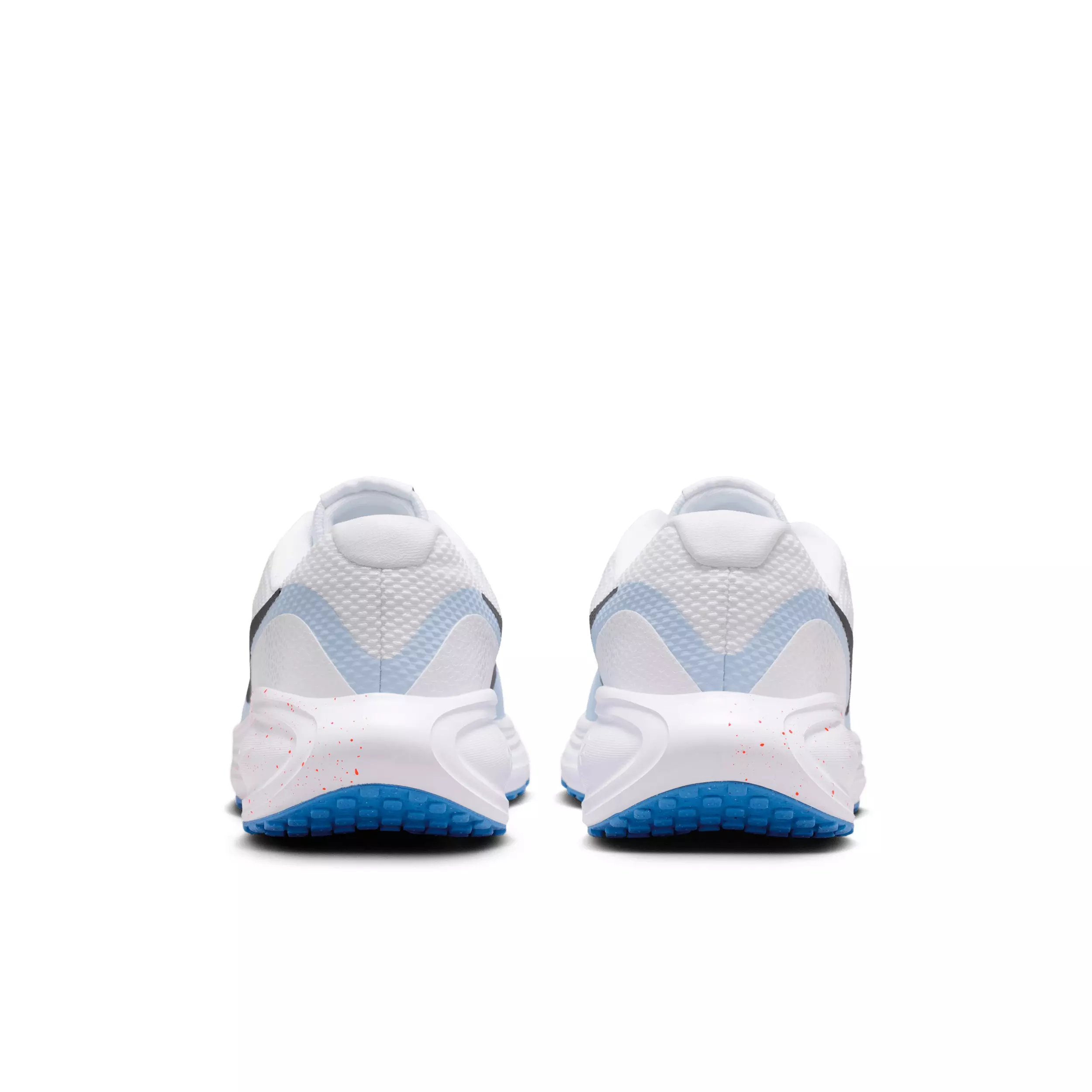 Nike Revolution 8 "White/Hydrogen Blue/Blue Crystal/Off Noir" Men's Running Shoe - WHITE/BLUE/BLUE/OFF NOIR