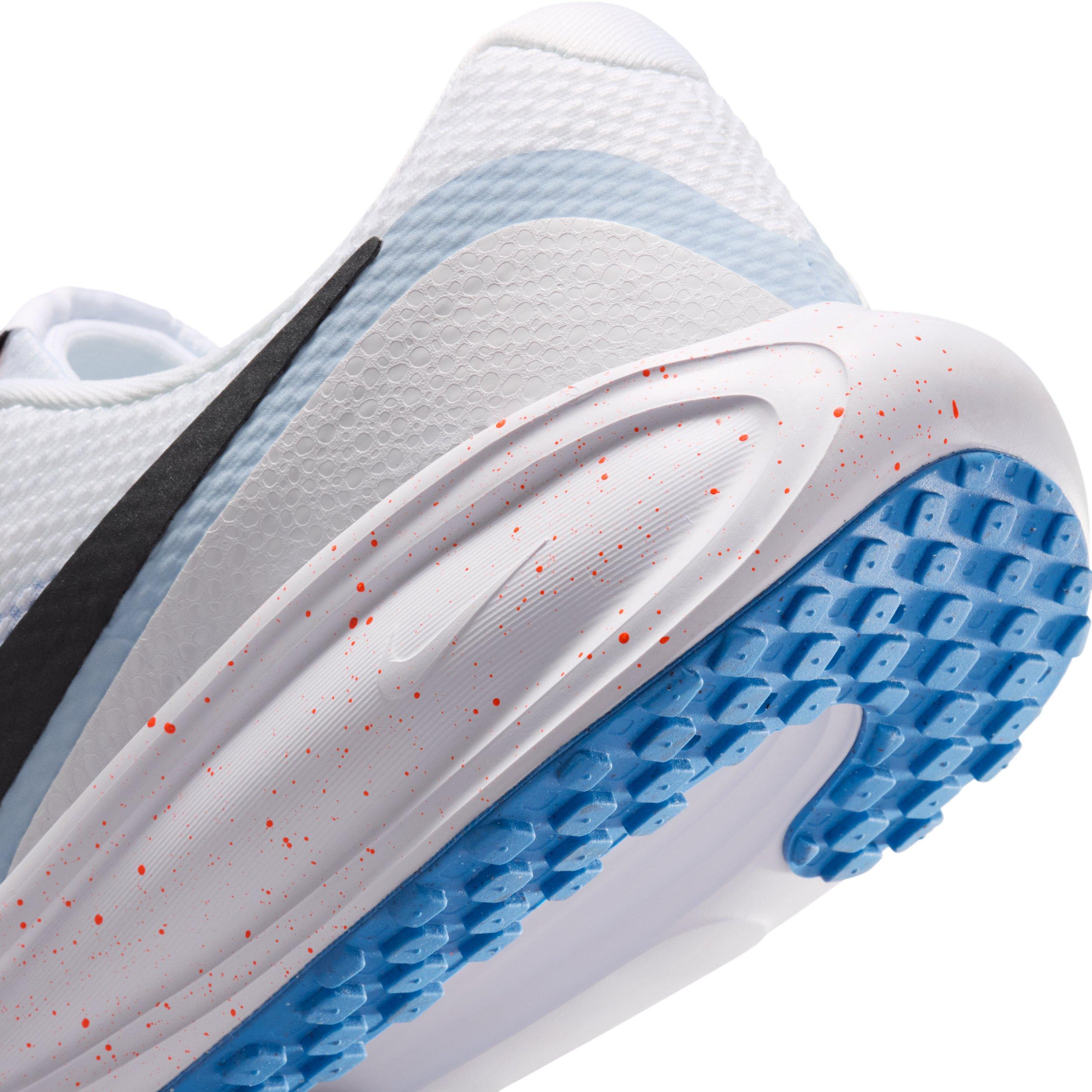 Nike Revolution 8 "White/Hydrogen Blue/Blue Crystal/Off Noir" Men's Running Shoe - WHITE/BLUE/BLUE/OFF NOIR Thumbnail View 8