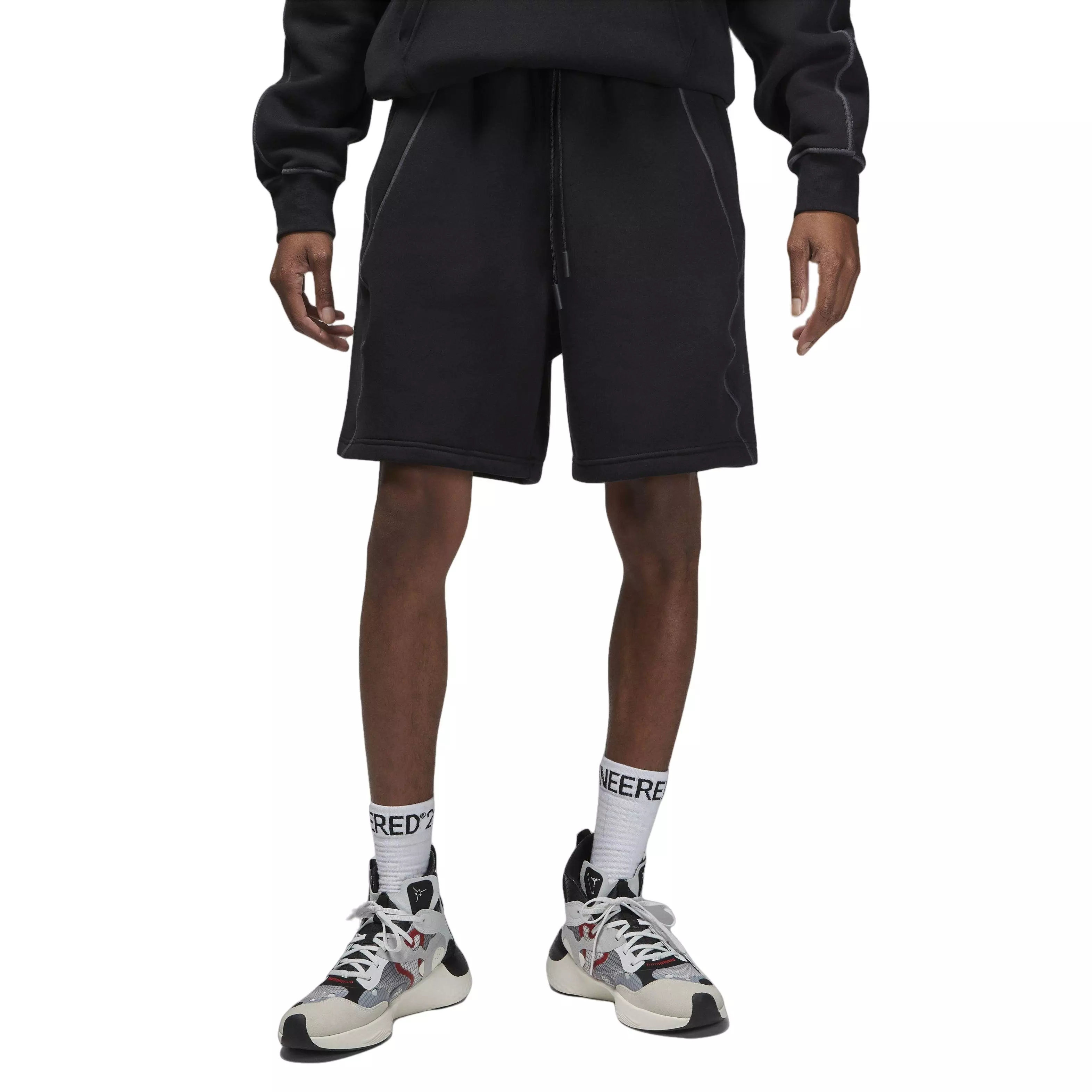 Jordan Men's 23 Engineered Fleece Shorts-Black - BLACK
