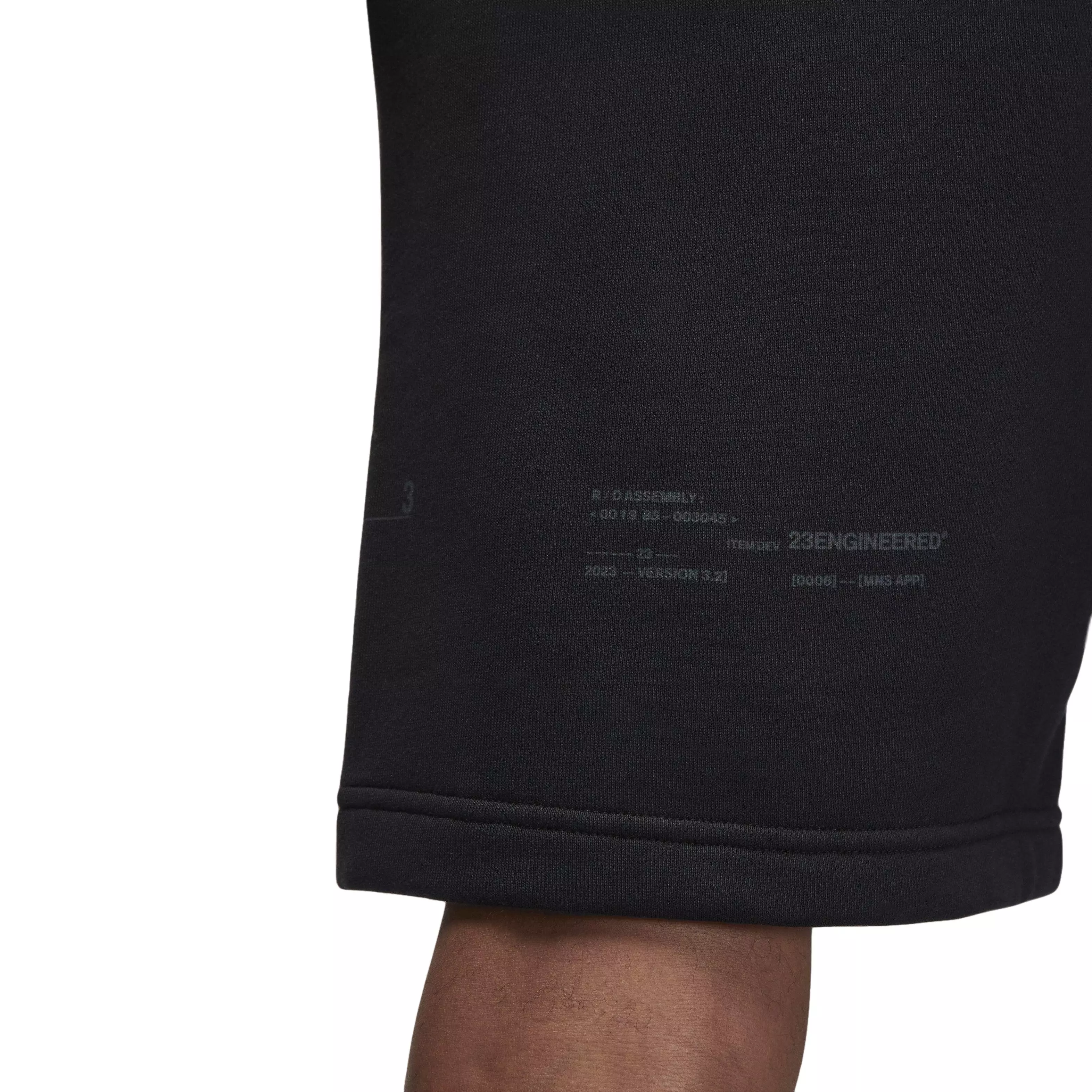 Jordan Men's 23 Engineered Fleece Shorts-Black - BLACK