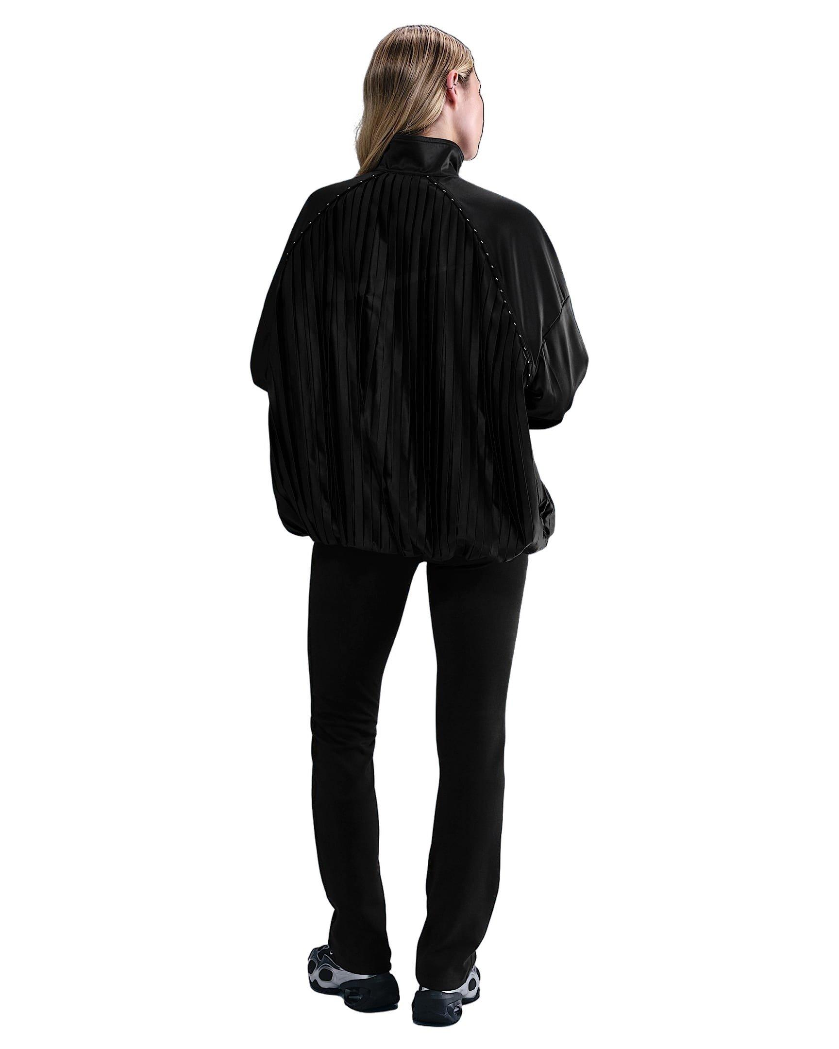 Nike Women's Sportswear Classic High-Waisted Bootcut Pants - Black - BLACK Thumbnail View 5