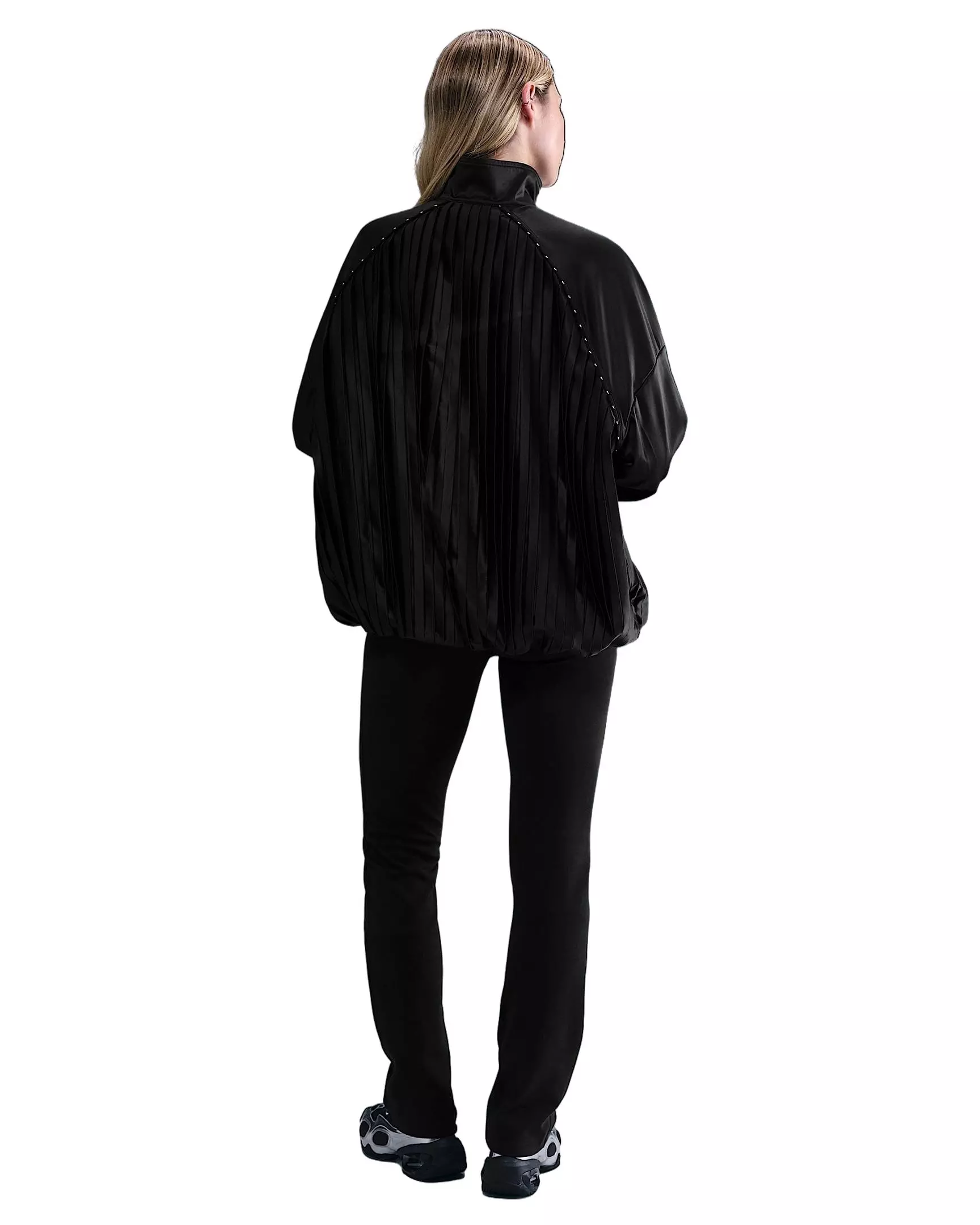 Nike Women's Sportswear Classic High-Waisted Bootcut Pants -Black - BLACK