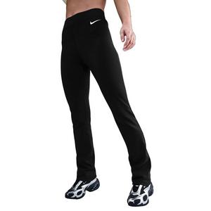 Nike Women's Sportswear Classic High-Waisted Bootcut Pants -Black