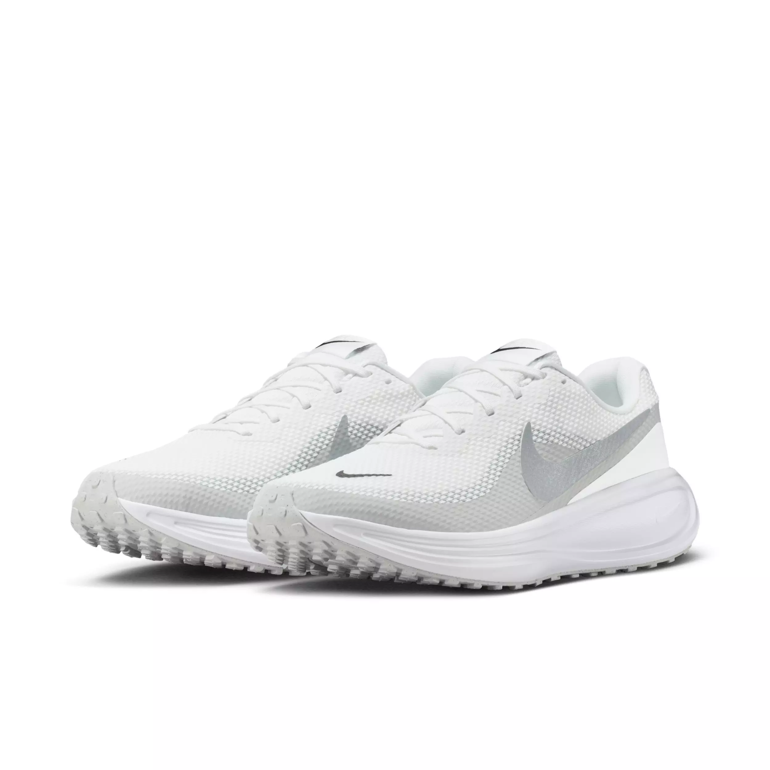 Nike Revolution 8 "Summit White/White/Photon Dust/Metallic Silver" Men's Running Shoe - WHITE/WHITE/DUST/SILVER