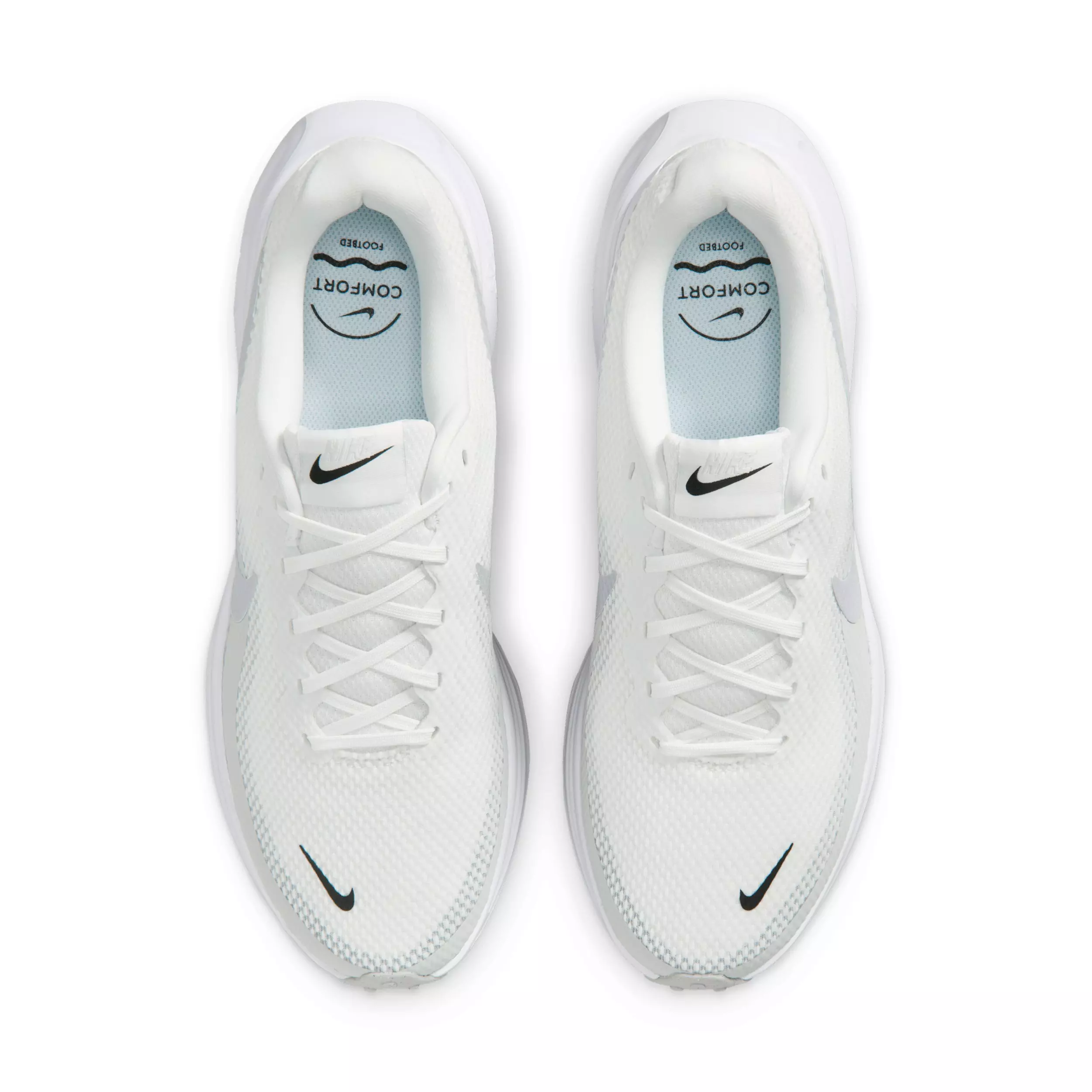 Nike Revolution 8 "Summit White/White/Photon Dust/Metallic Silver" Men's Running Shoe - WHITE/WHITE/DUST/SILVER