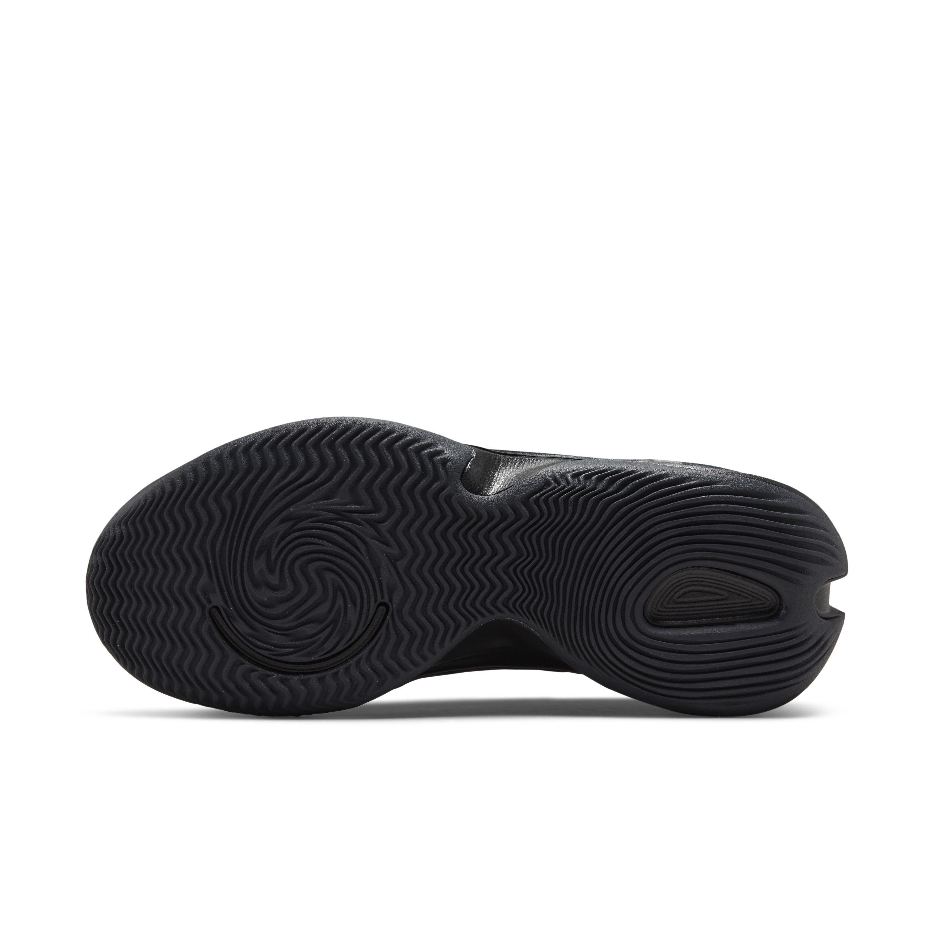 Nike Renew Elevate 3 "Black/Black/Anthracite" Men's Basketball Shoe - BLACK Thumbnail View 6