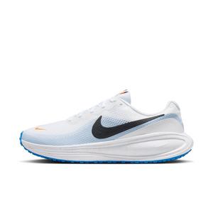 Nike Revolution 8 "White/Hydrogen Blue/Blue Crystal/Off Noir" Men's Wide Running Shoe