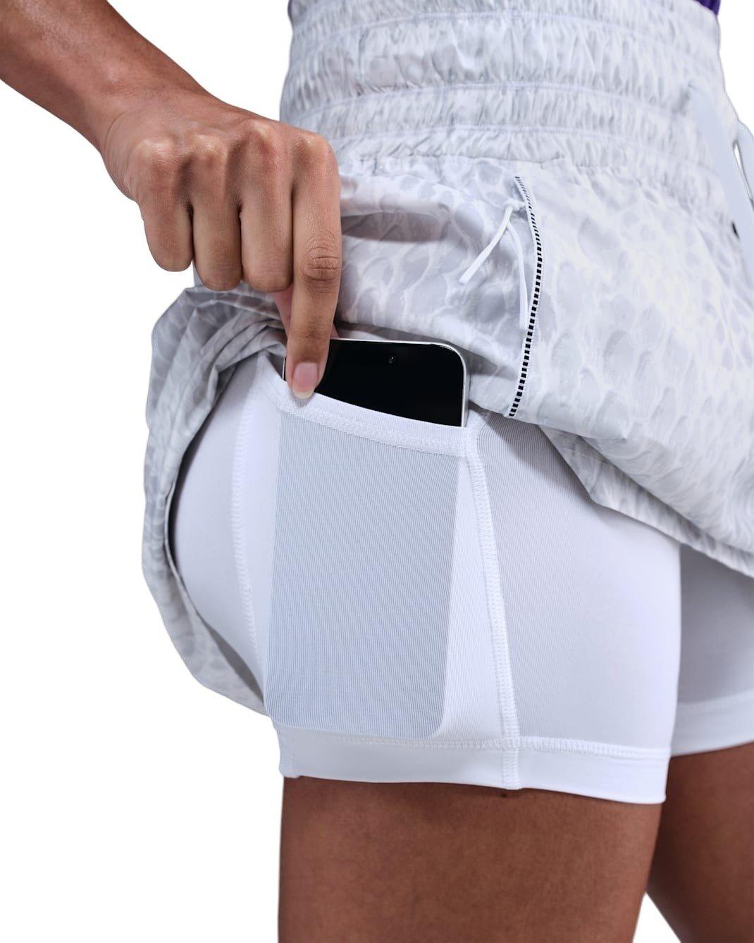 Kobe Women's Woven Skirt -White - WHITE Thumbnail View 3