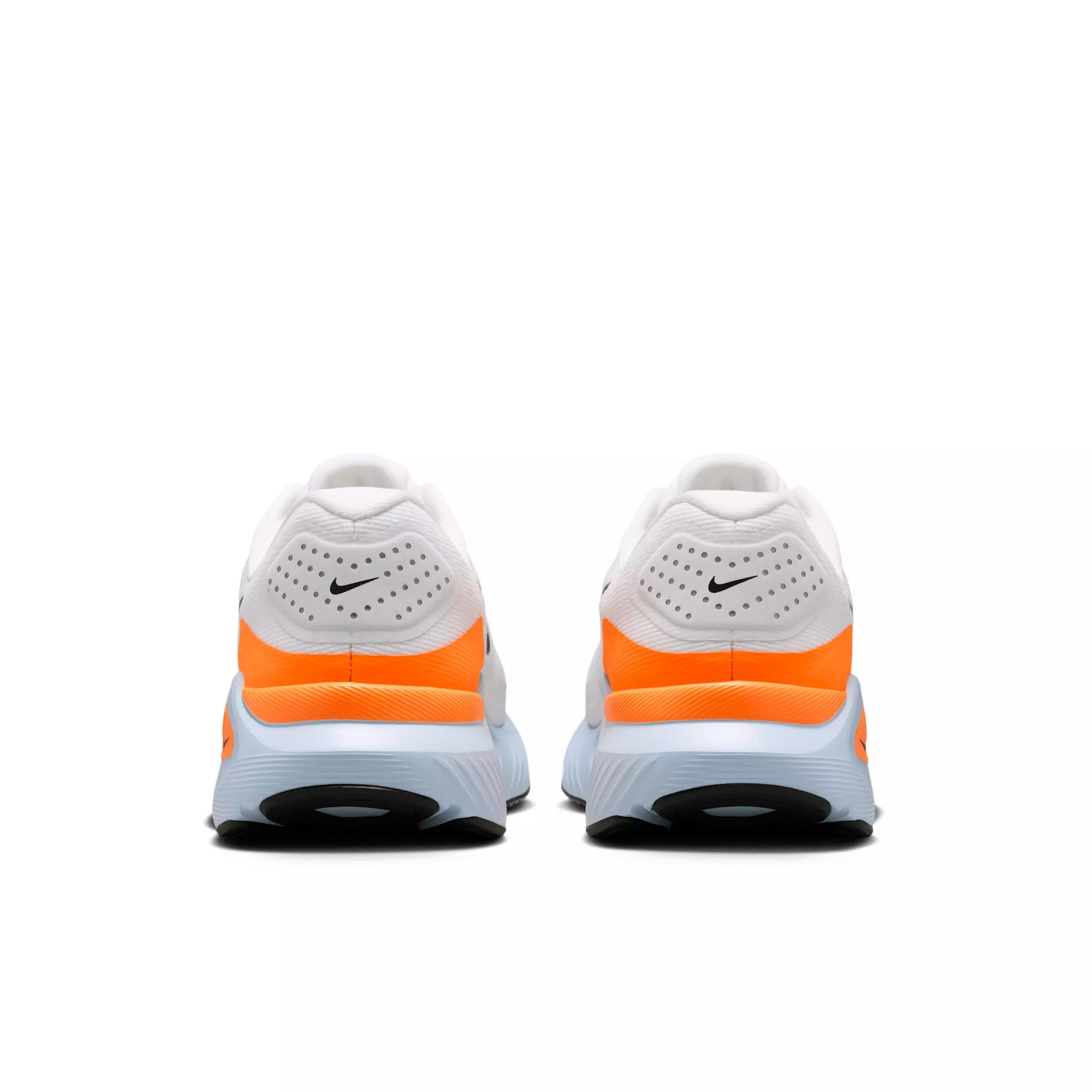 Nike Structure 26 "White/Hydrogen Blue/Total Orange/Black" Men's Wide Running Shoe - WHITE/BLUE/ORANGE/BLACK