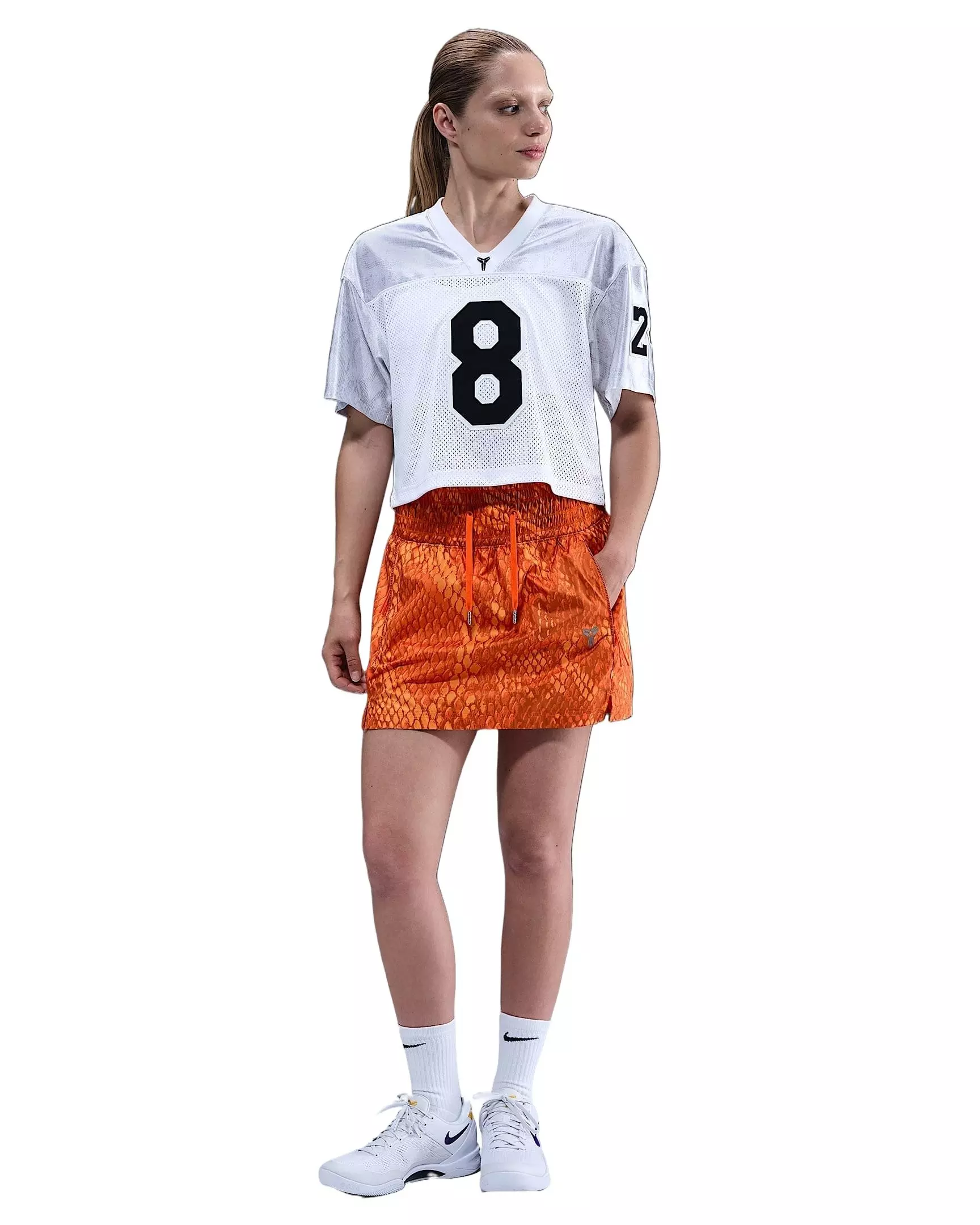 Kobe Women's Woven Skirt -Orange - ORANGE