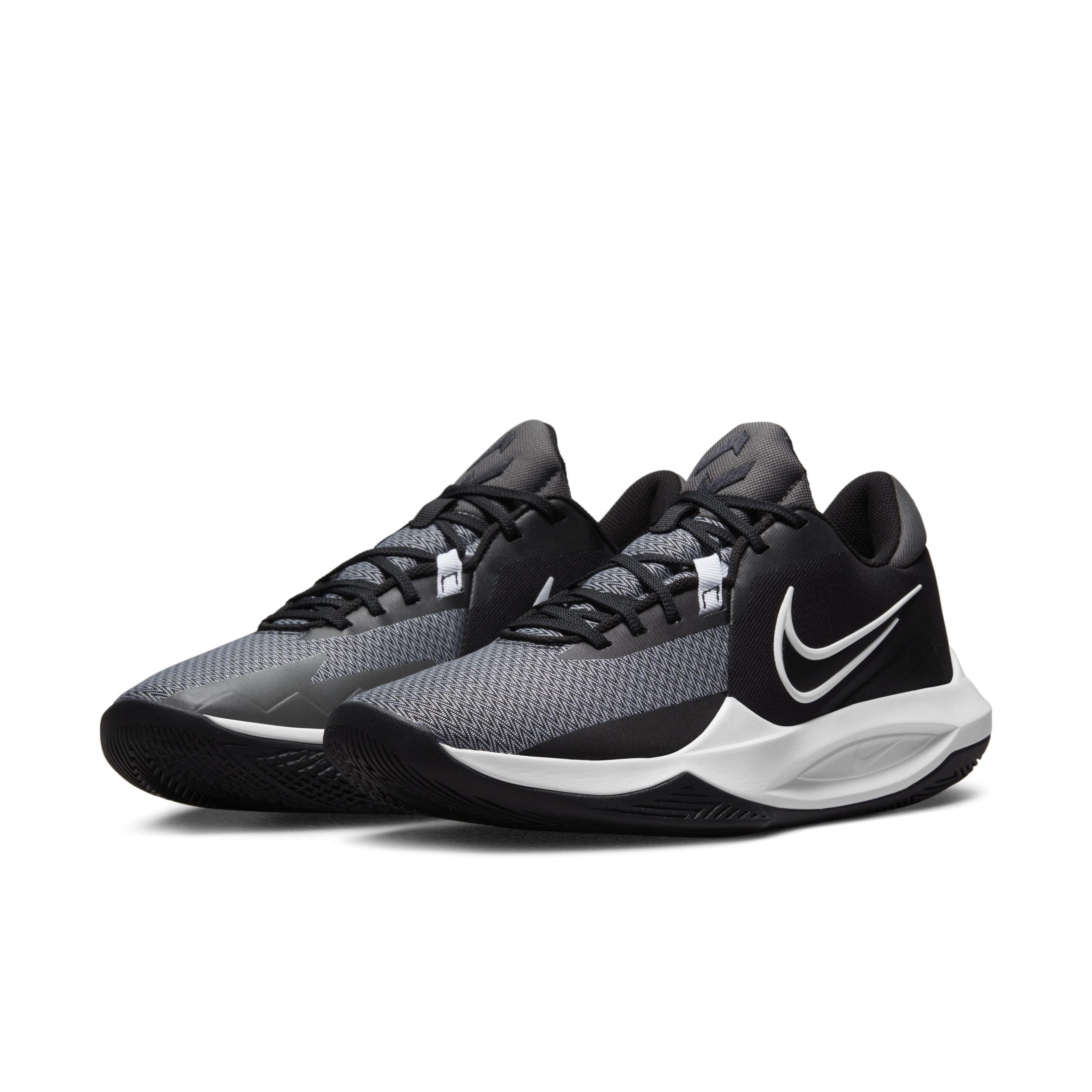 Nike Precision 6 "Black/White/Iron Men's Basketball Shoe - Hibbett | City Gear