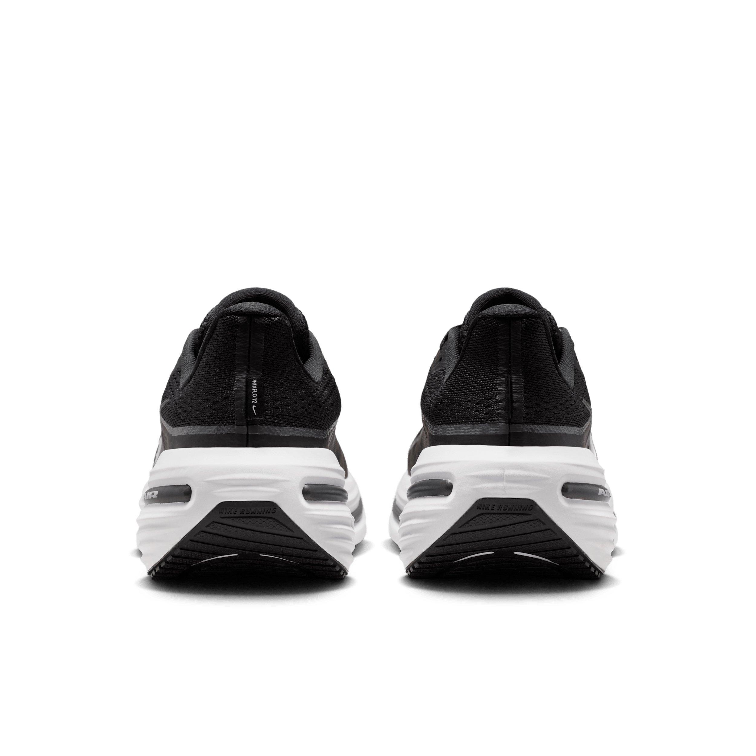 Nike Winflo 12 "Black/Dark Smoke Grey/White" Men's Running Shoe - BLACK/DK GREY/WHITE Thumbnail View 5