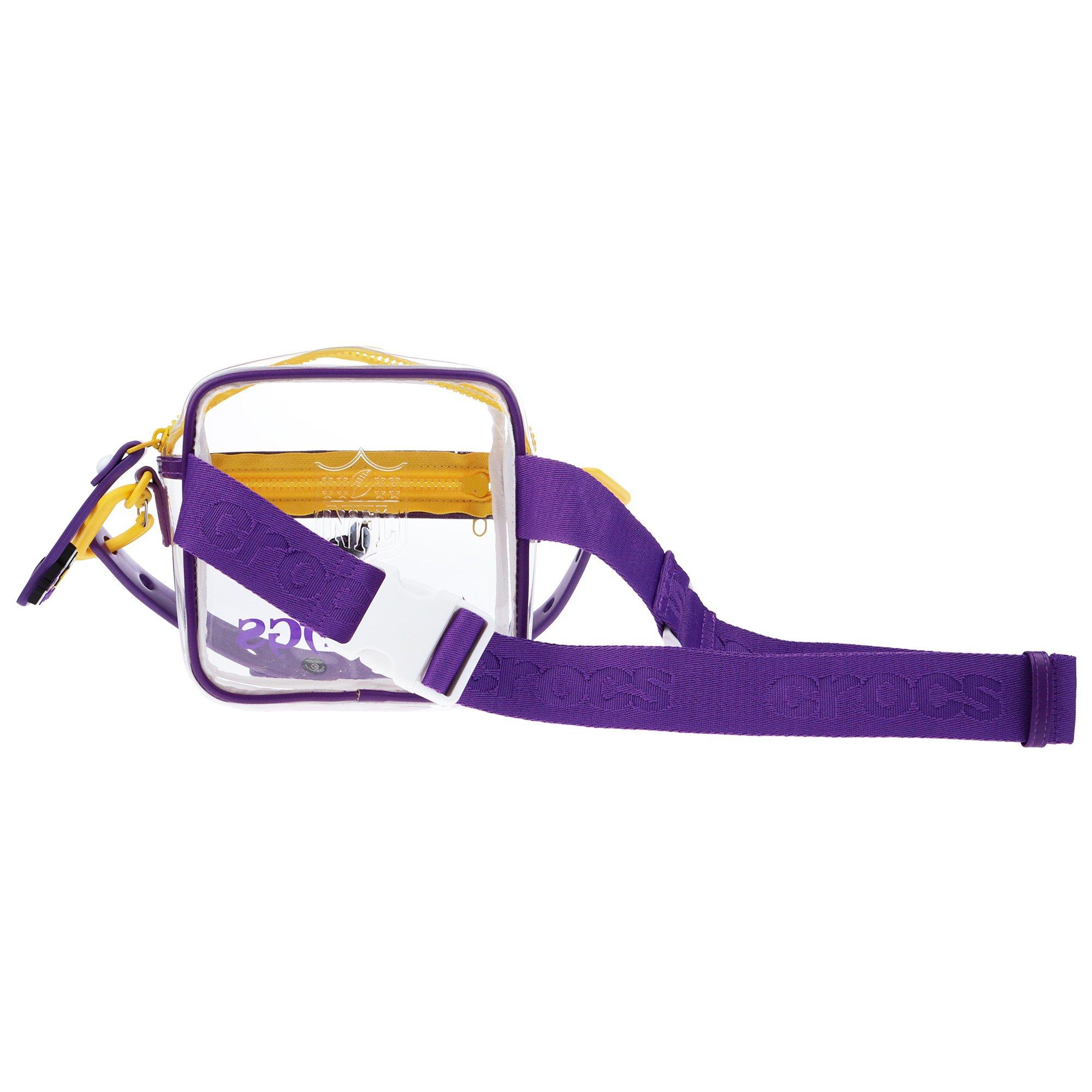 Crocs x NFL Minnesota Vikings Stadium Bag - PURPLE/YELLOW