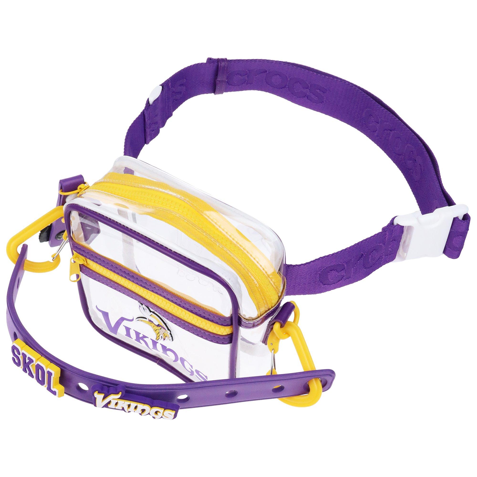 Crocs x NFL Minnesota Vikings Stadium Bag - PURPLE/YELLOW
