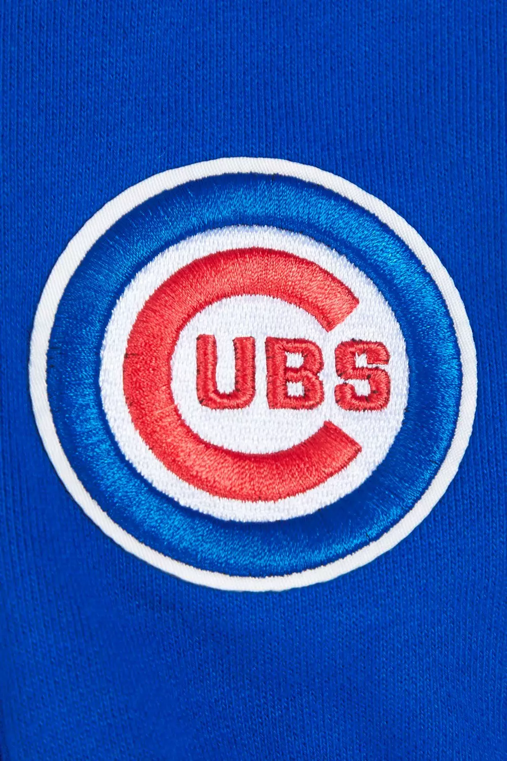 Pro Standard Men's MLB Chicago Cubs Mashup Rib Sweatpants - Royal/Red - ROYAL/RED