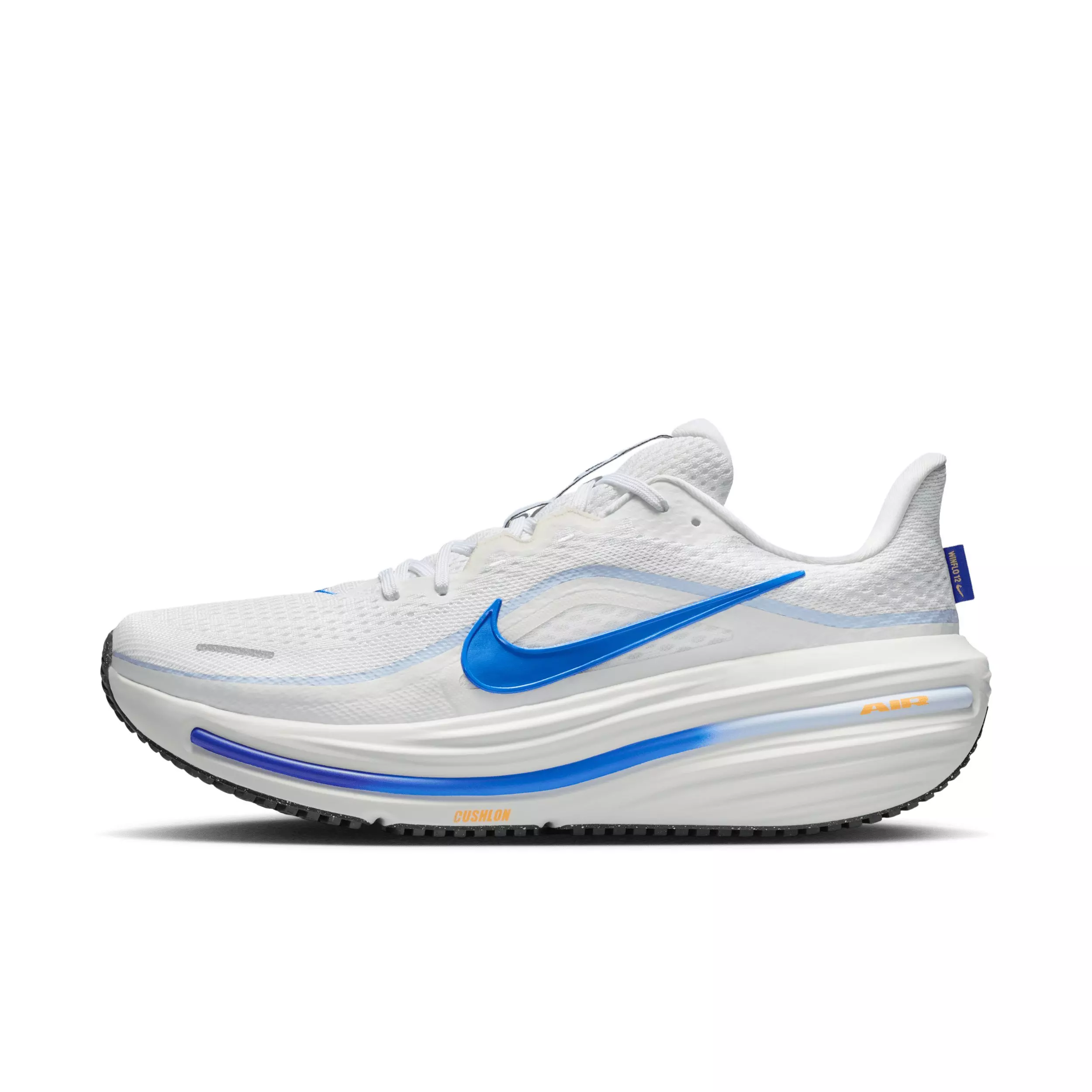 Nike Winflo 12 "White/Off White/Lapis/Blue Crystal" Men's Running Shoe - WHITE/OFF WHITE/LAPIS/BLUE