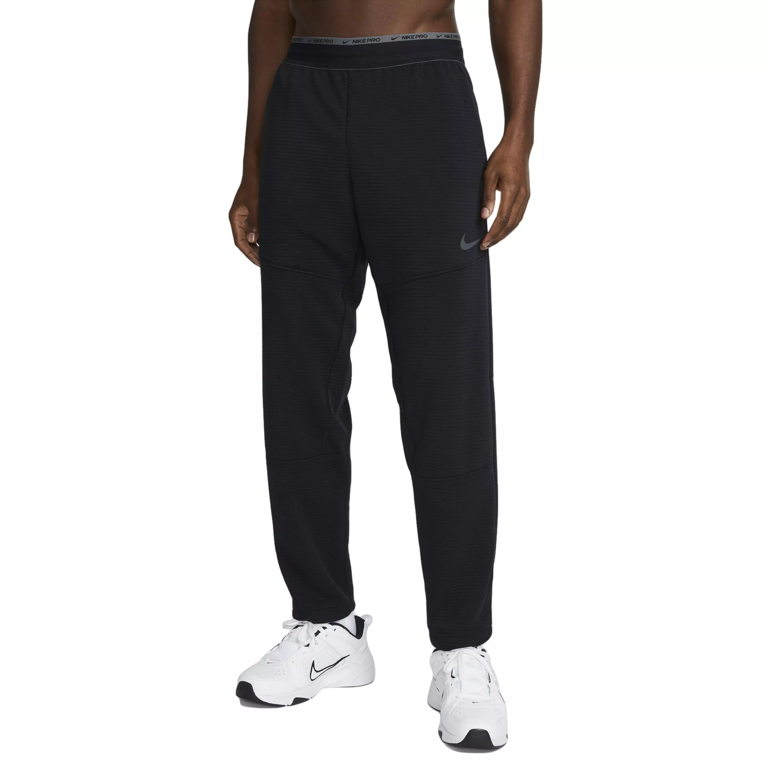 Nike Men's NPC Fleece Fitness Pants-Black - BLACK