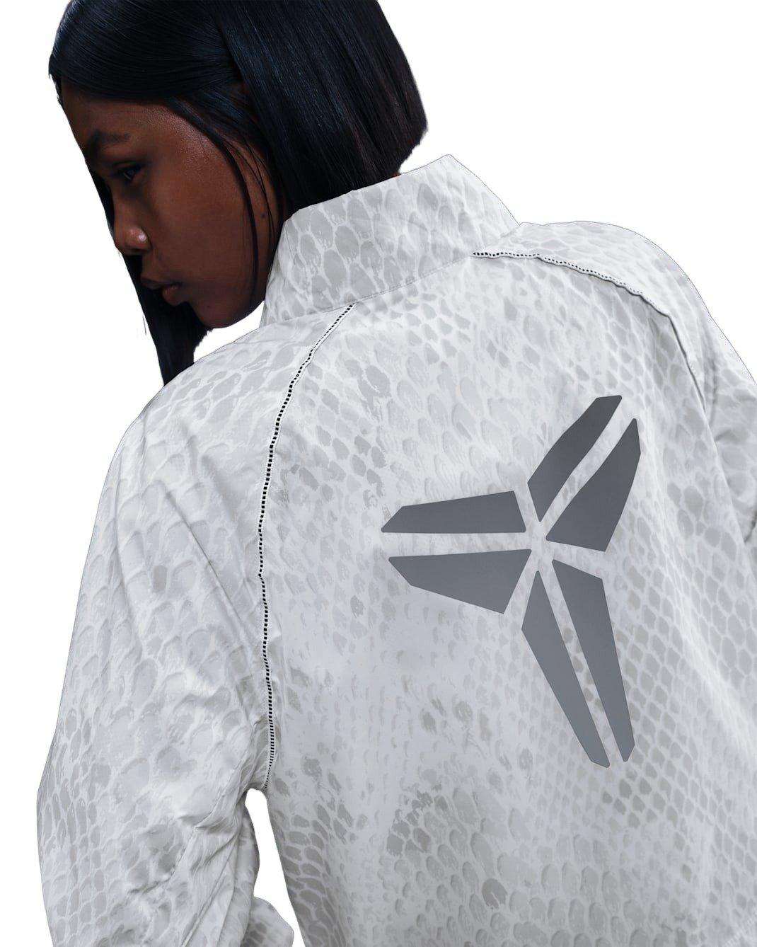 Kobe Women's Lightweight Woven Jacket -White - WHITE Thumbnail View 2