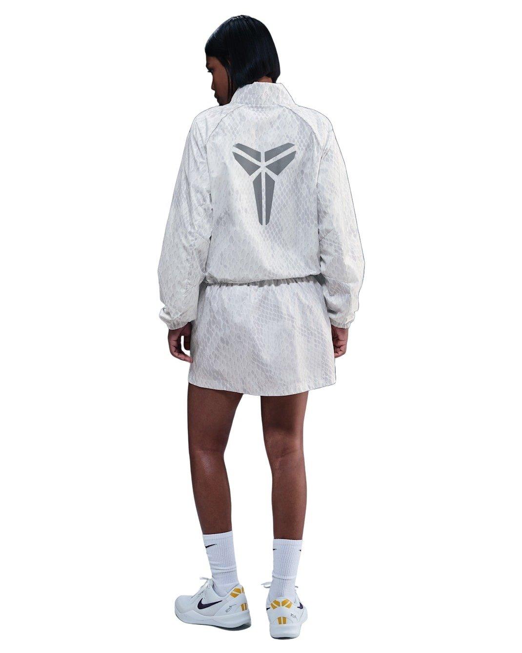 Kobe Women's Lightweight Woven Jacket -White - WHITE Thumbnail View 6