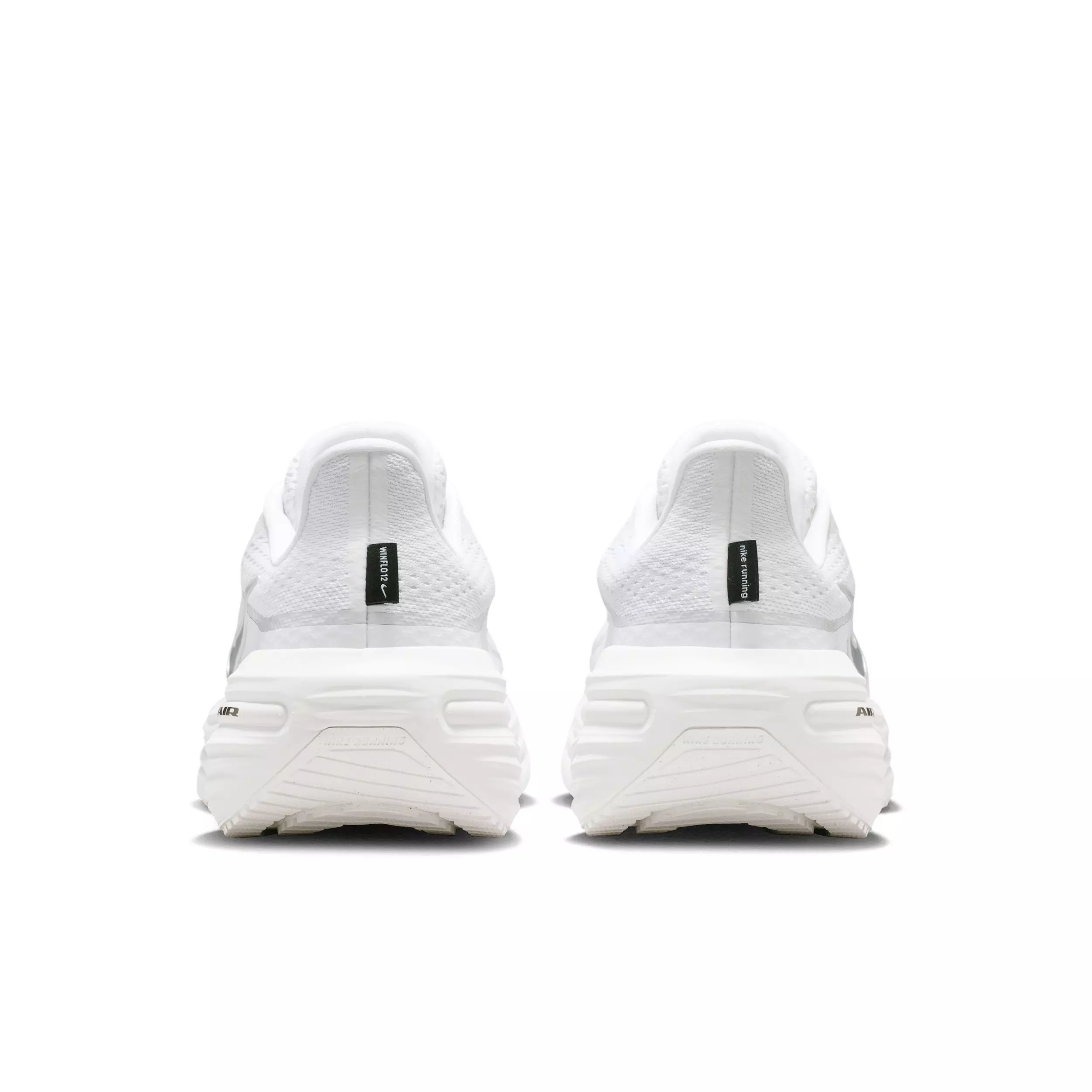 Nike Winflo 12 "White/Summit White/Photon Dust/Metallic Silver" Men's Running Shoe - WHITE/WHITE/DUST/SILVER