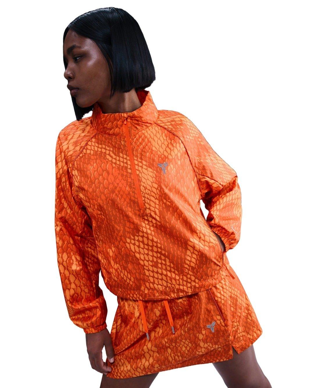 Kobe Women's Lightweight Woven Jacket -Orange - ORANGE Thumbnail View 1