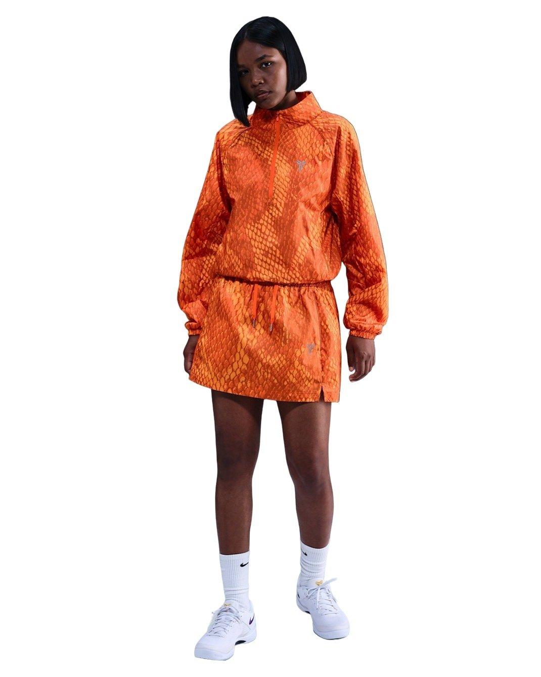 Kobe Women's Lightweight Woven Jacket -Orange - ORANGE Thumbnail View 5