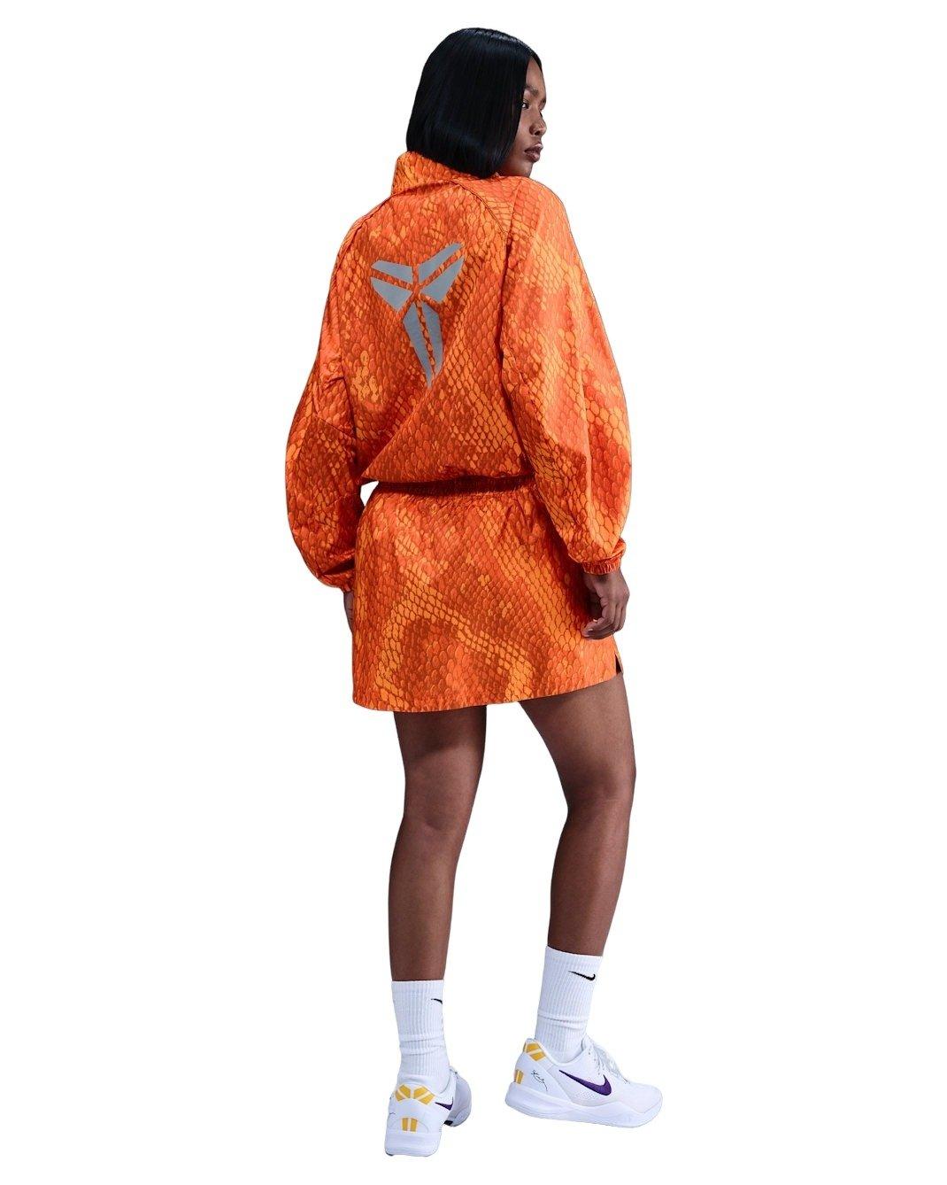 Kobe Women's Lightweight Woven Jacket -Orange - ORANGE Thumbnail View 6