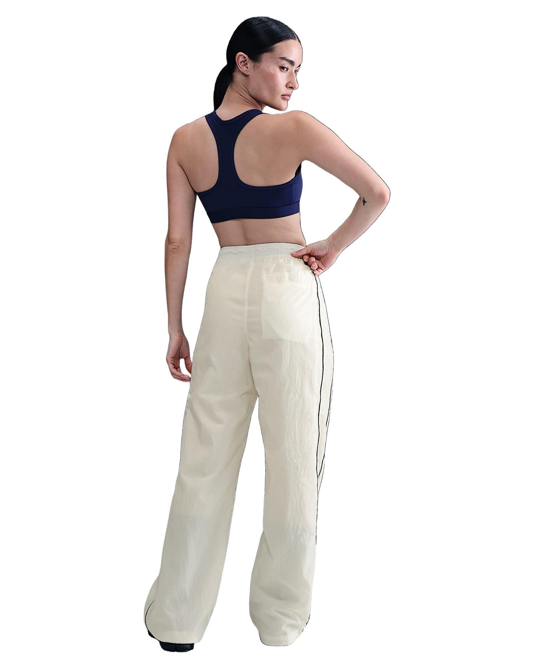 Nike Women's Windrunner High-Waisted Woven Open-Hem Pants - Sail - SAIL Thumbnail View 5