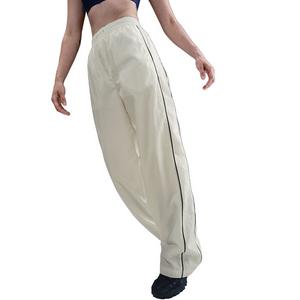 Nike Women's Windrunner High-Waisted Woven Open-Hem Pants -Sail