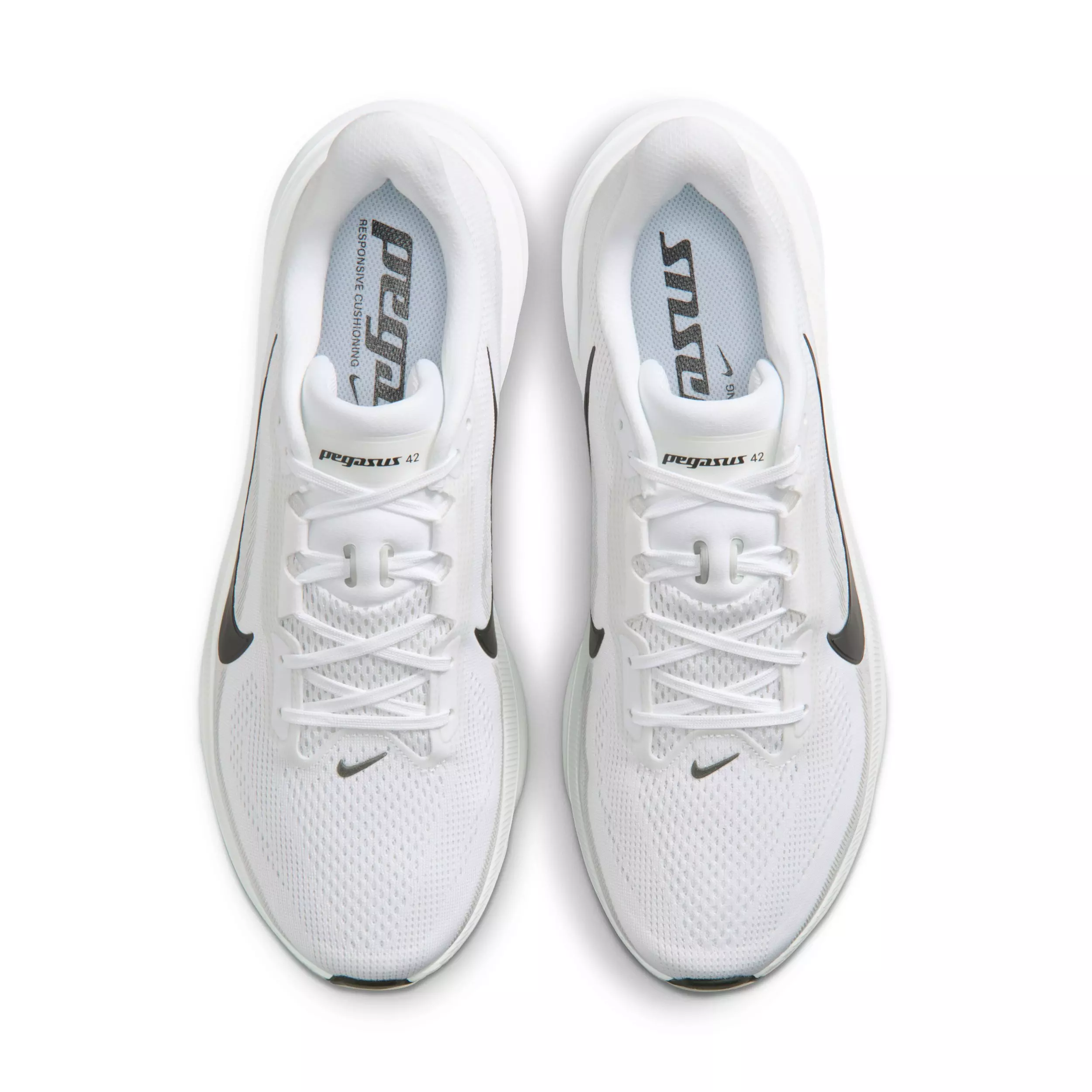 Nike Pegasus 42 "White/Photon Dust/Black" Men's Running Shoe - WHITE/DUST/BLACK