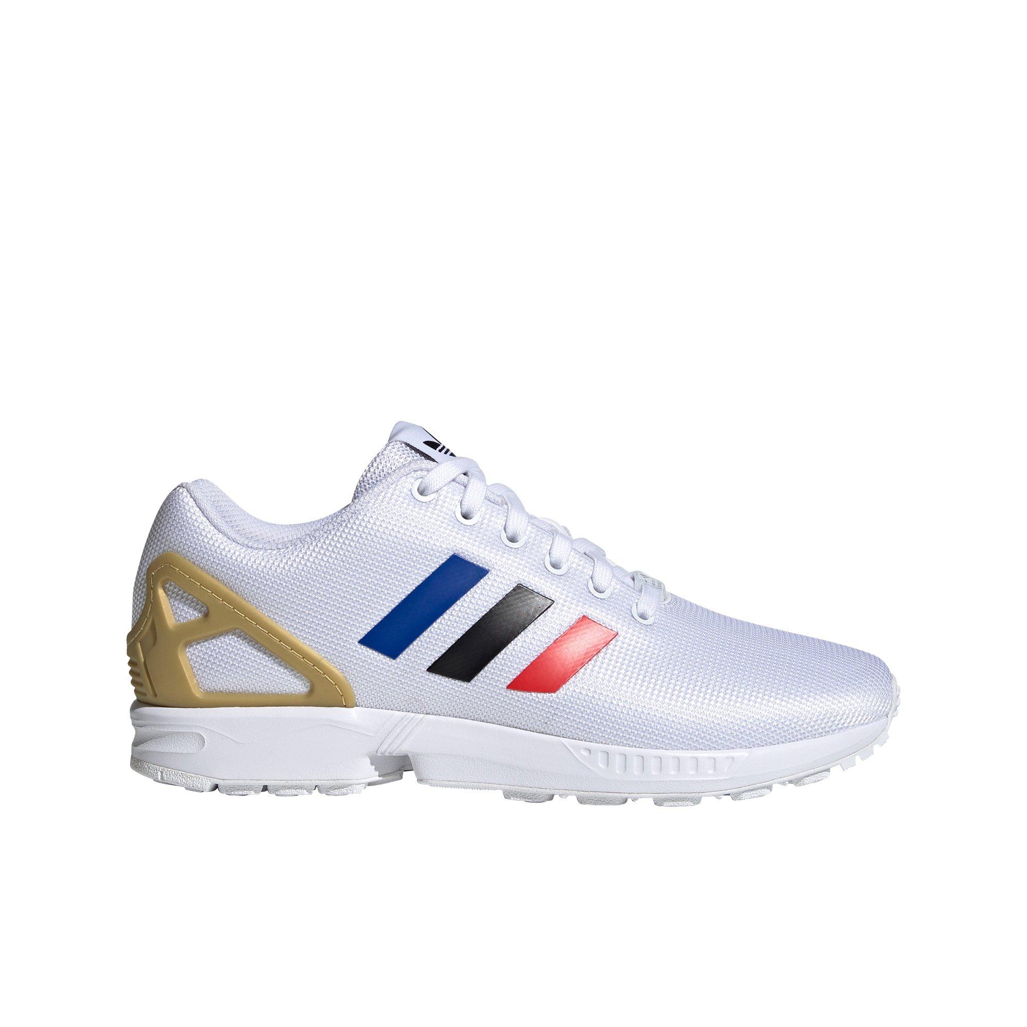 gold and white zx flux