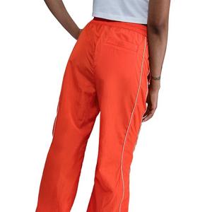 Nike Women's Windrunner High-Waisted Woven Open-Hem Pants -Red