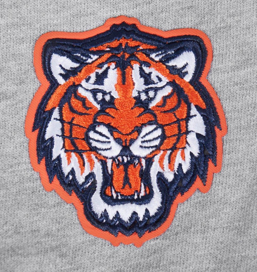 Pro Standard Men's MLB Detroit Tigers Mashup Rib Sweatpants - Grey/Navy - GREY/NAVY Thumbnail View 6