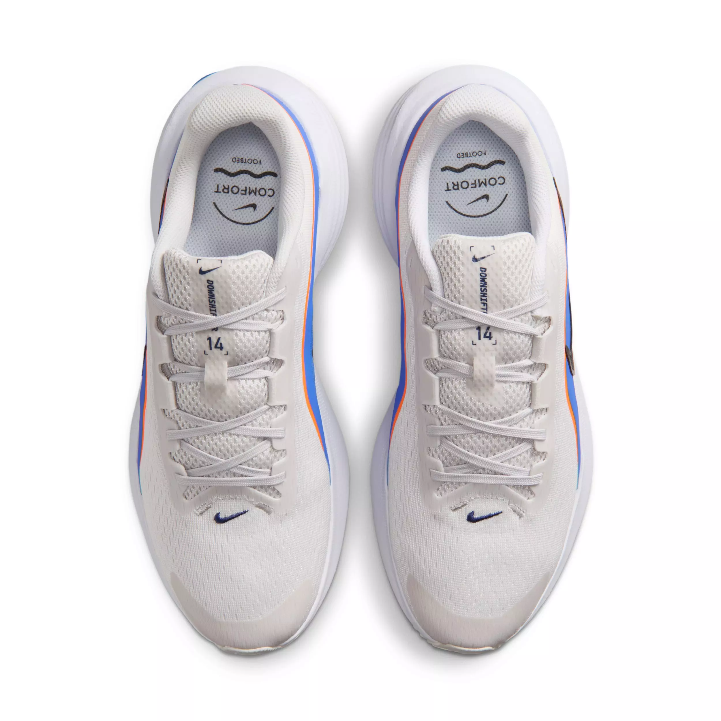 Nike Downshifter 14 "Platinum Tint/Black/White/Off Noir" Men's Running Shoe - PLATINUM/BLACK/WHITE/OFF NOIR