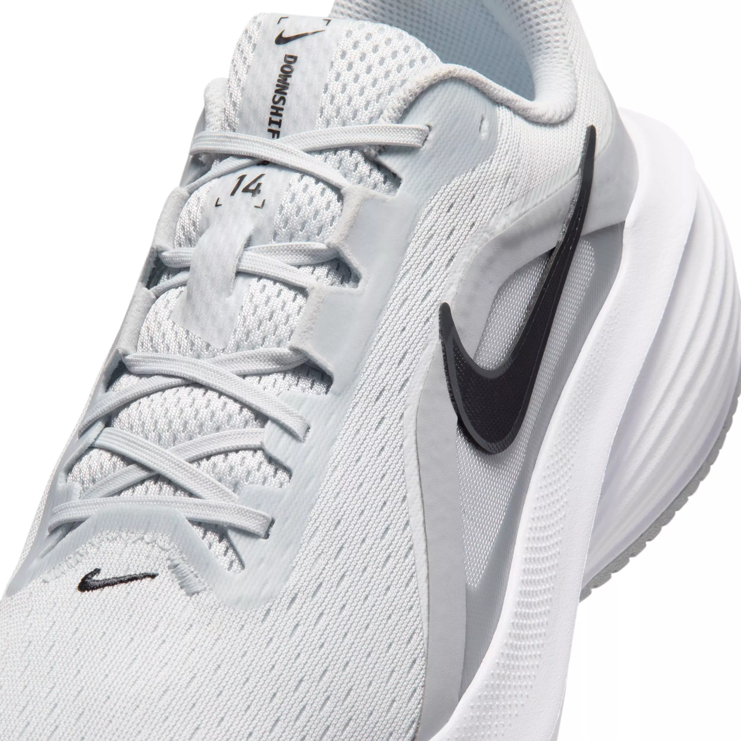 Nike Downshifter 14 "Pure Platinum/Anthracite/Wolf Grey/Black" Men's Running Shoe - PLATINUM/ANTHRACITE/GREY/BLACK