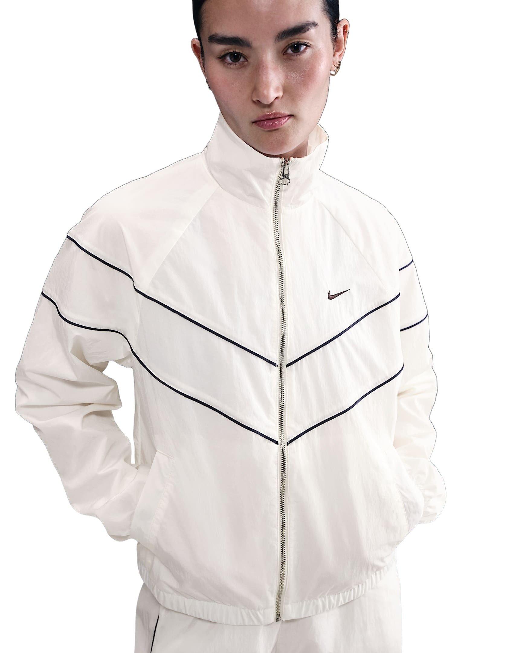 Nike Women's Windrunner Loose UV Woven Full-Zip Jacket -Sail - SAIL Thumbnail View 1