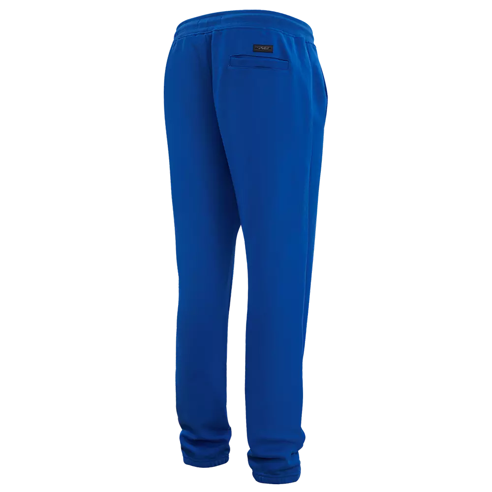 Pro Standard Men's MLB Los Angeles Dodgers Old English Sweatpants -Blue - BLUE