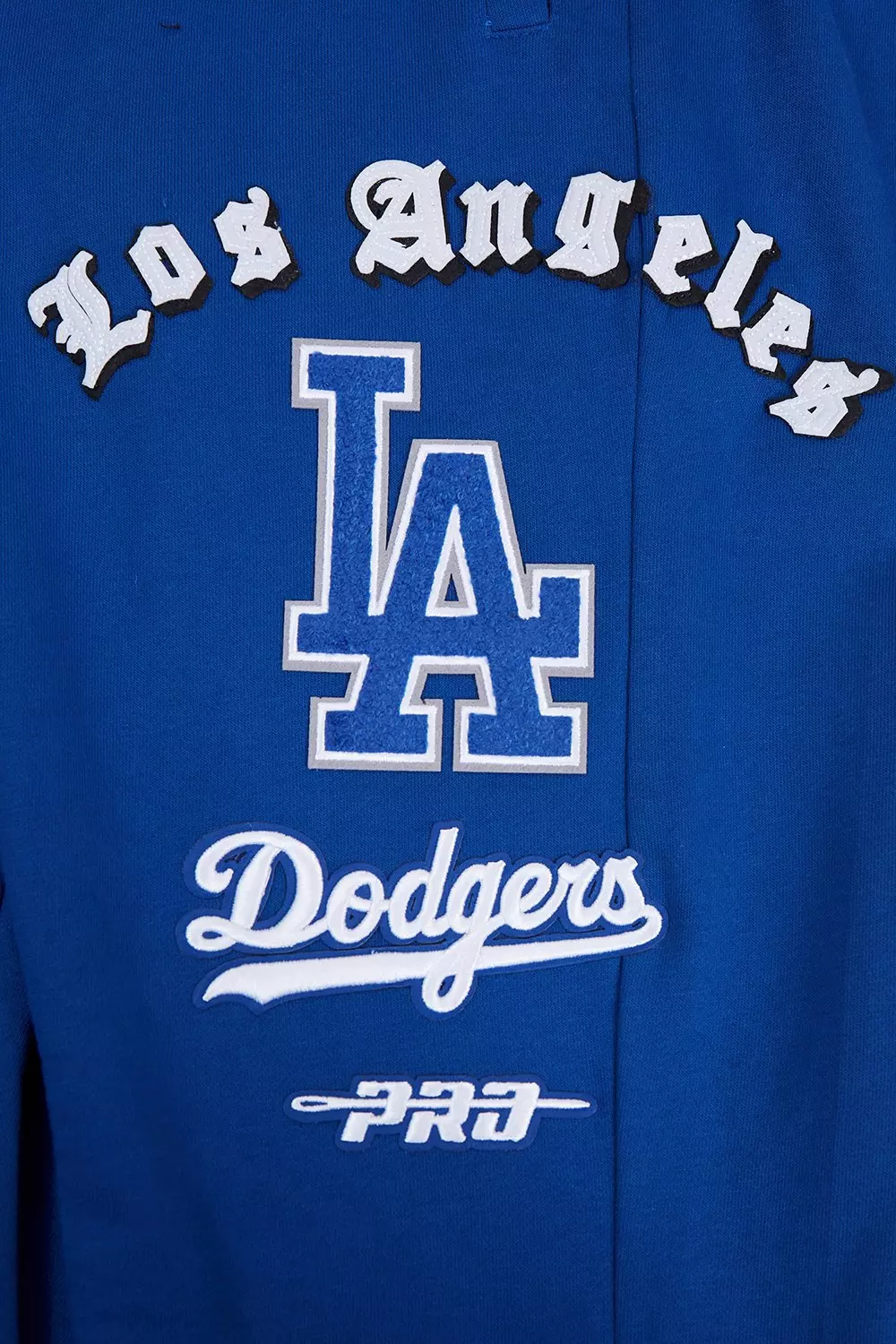 Pro Standard Men's MLB Los Angeles Dodgers Old English Sweatpants -Blue - BLUE
